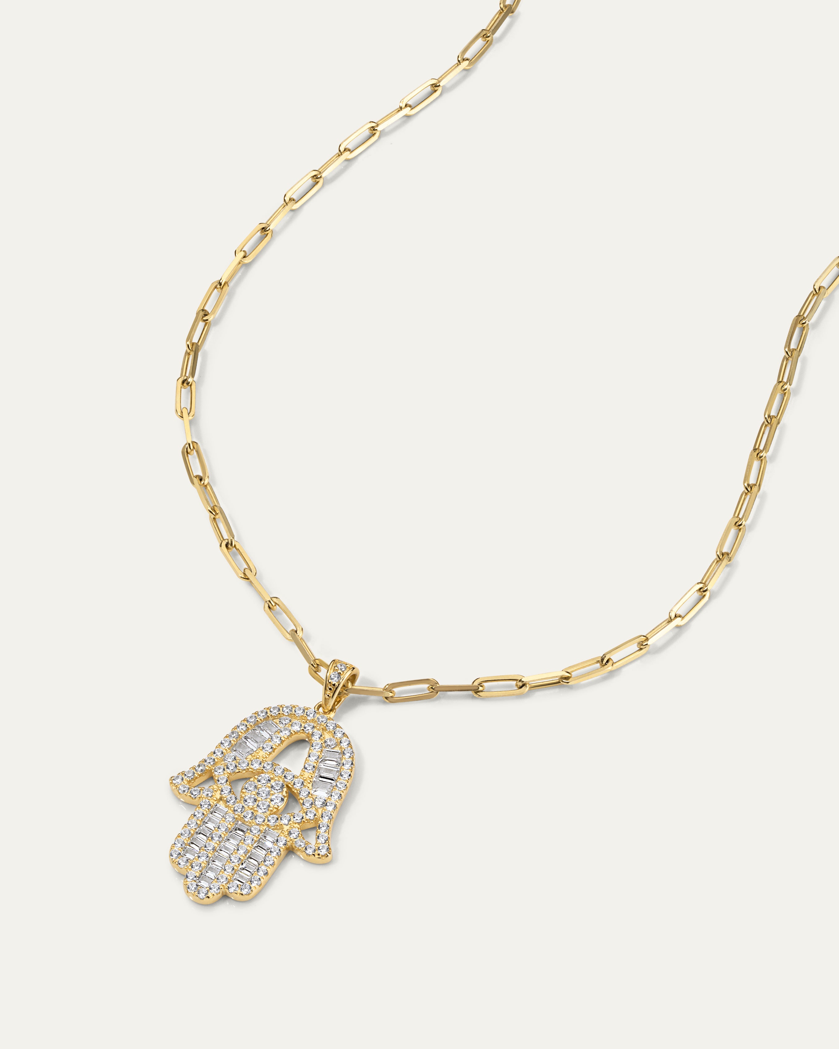 The Mega Hamsa Necklace