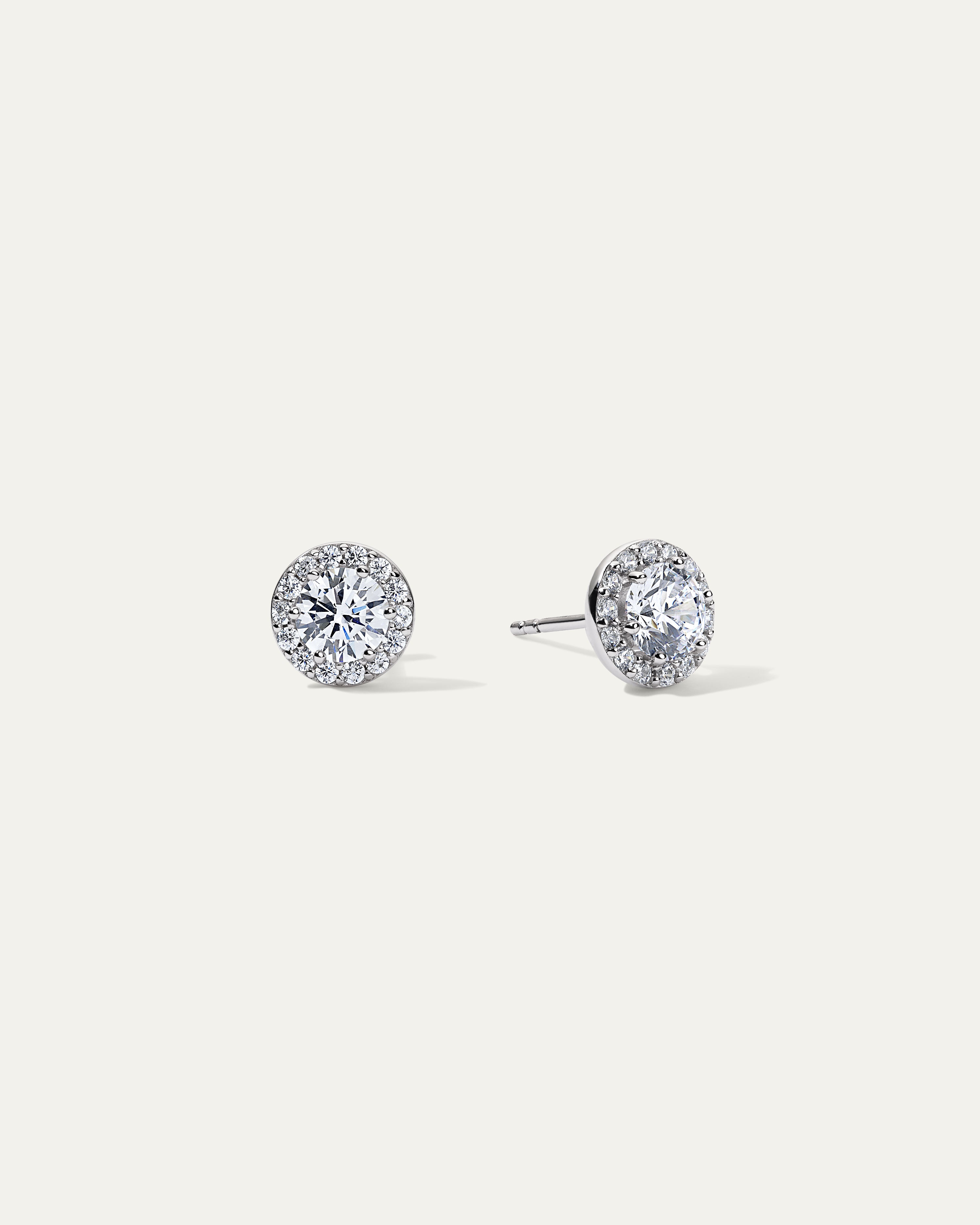 The Everyday Halo Stud Earrings