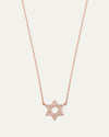 The Mini Star of David Diamond Necklace