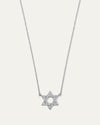 The Mini Star of David Diamond Necklace