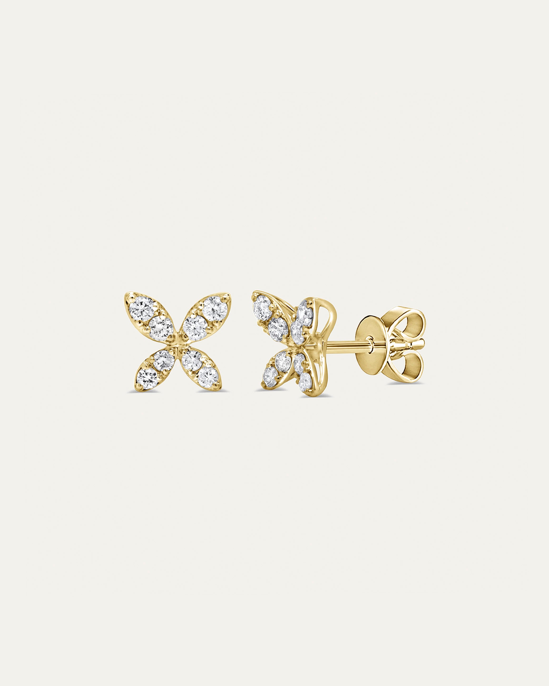 The Diamond Butterfly Earrings