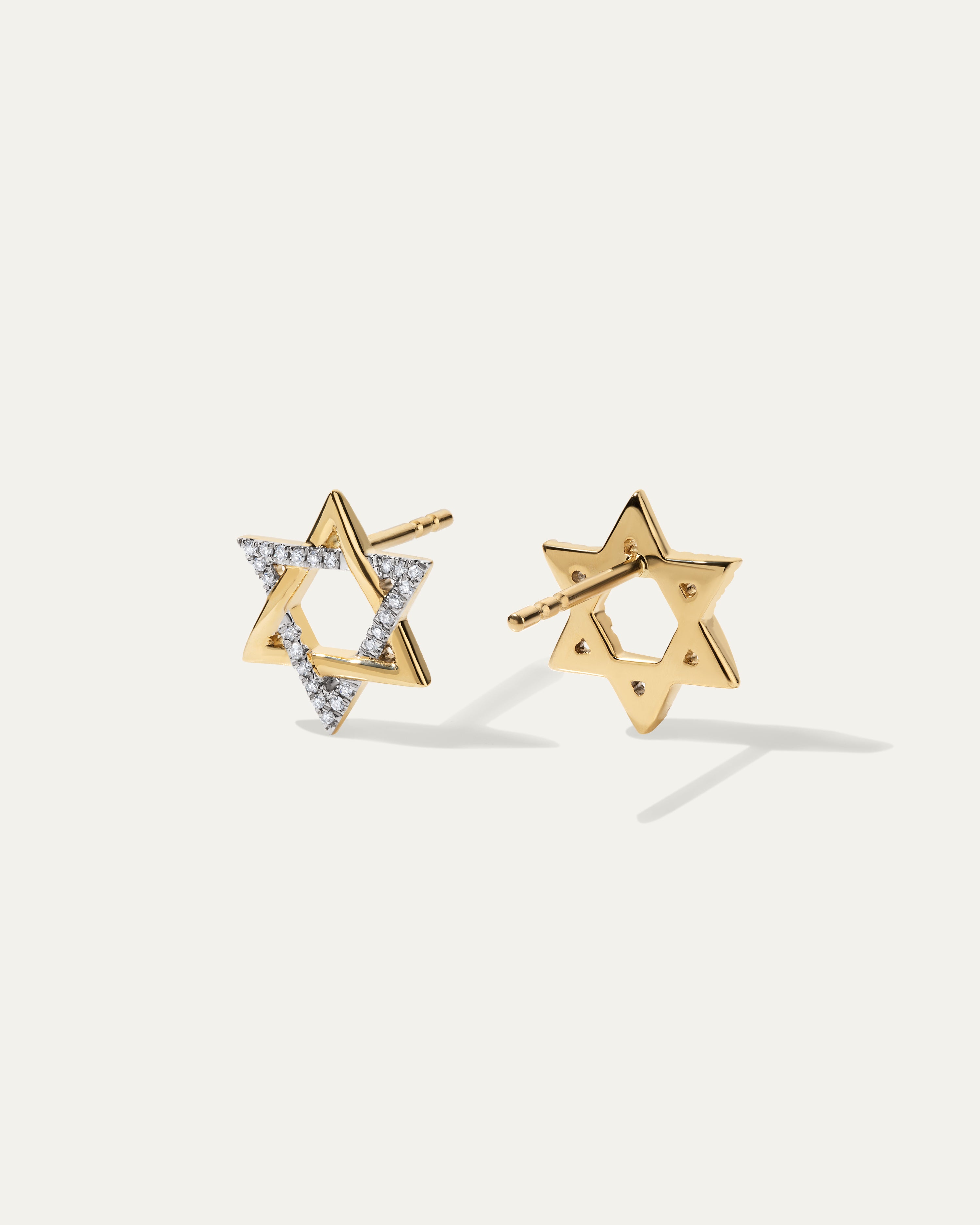 Tiferet Pavé Diamond Studs