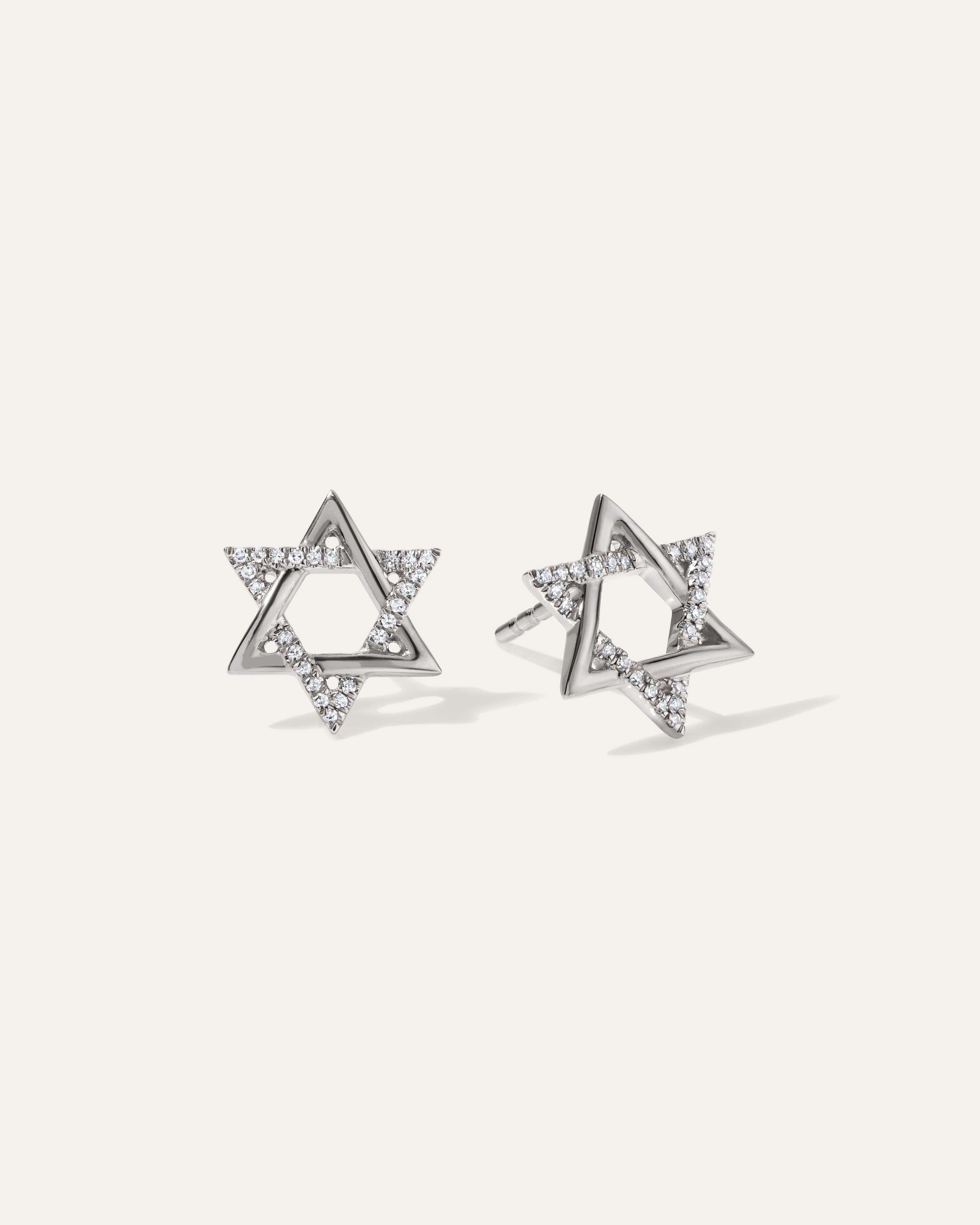 Tiferet Pavé Diamond Studs