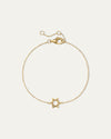 Noa Star of David Gold Bracelet