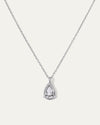 Jane Lab™ Pear Diamond Solitaire Pendant Necklace
