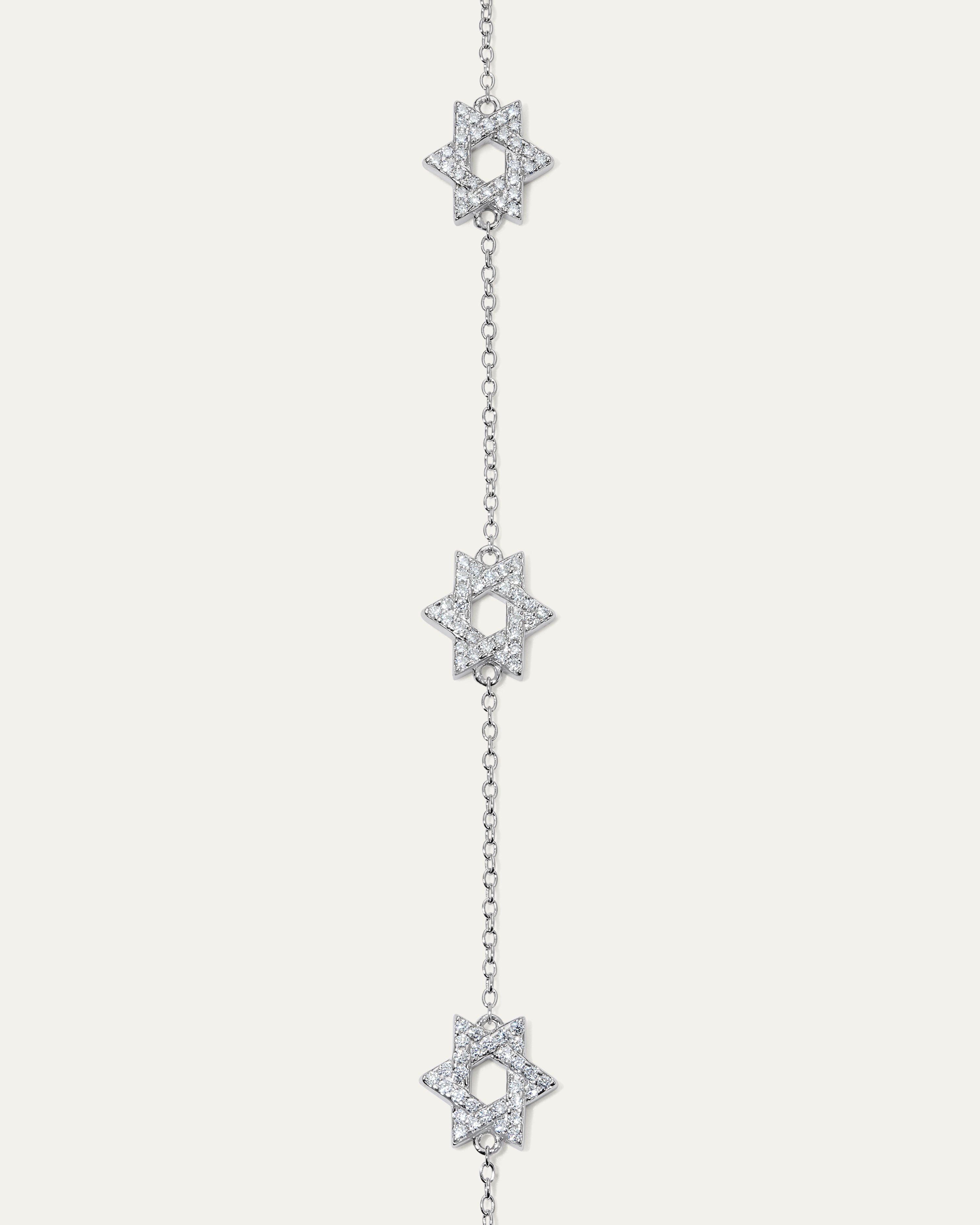 Star of David Station Bracelet