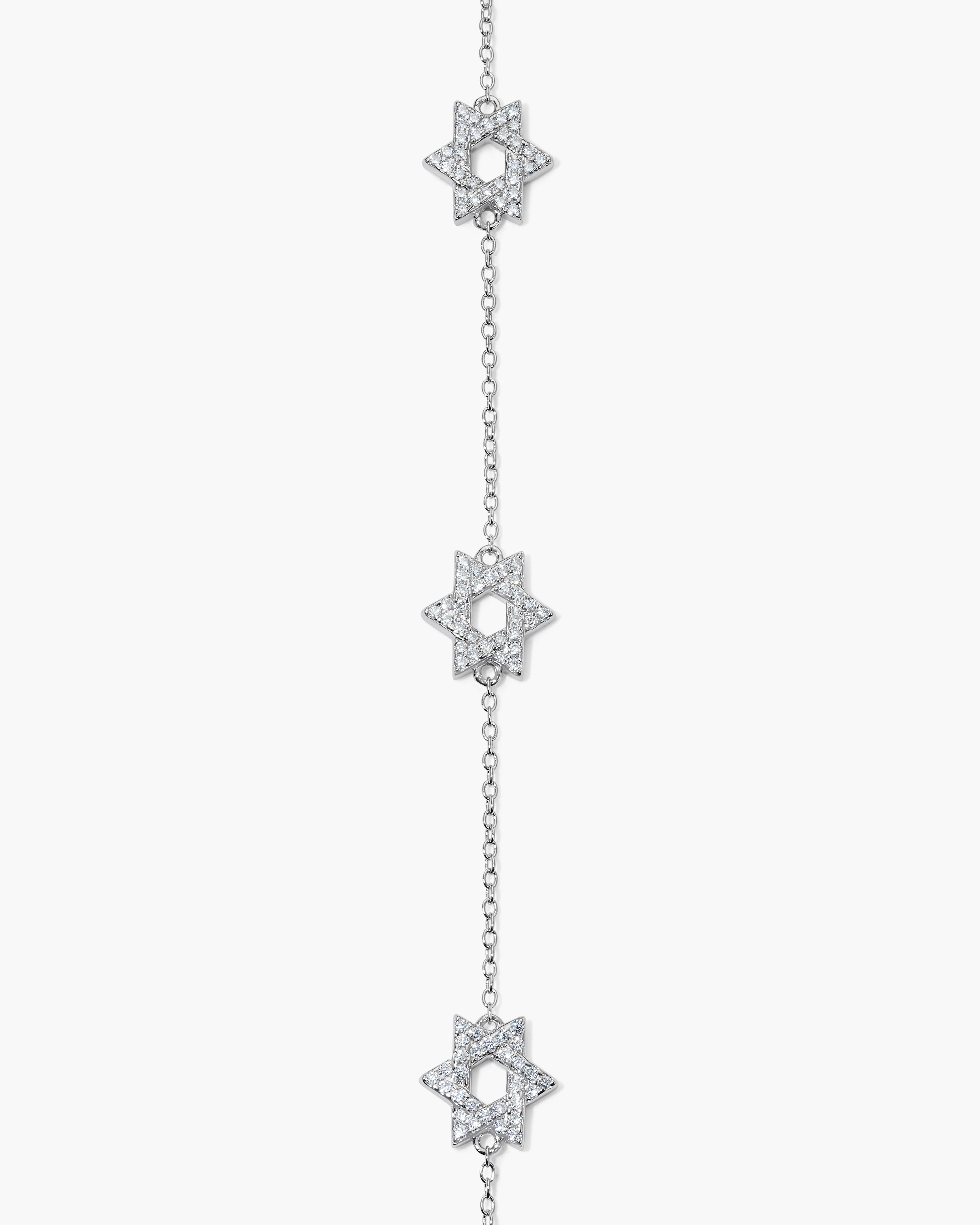 Sarah™ Star of David Station Bracelet