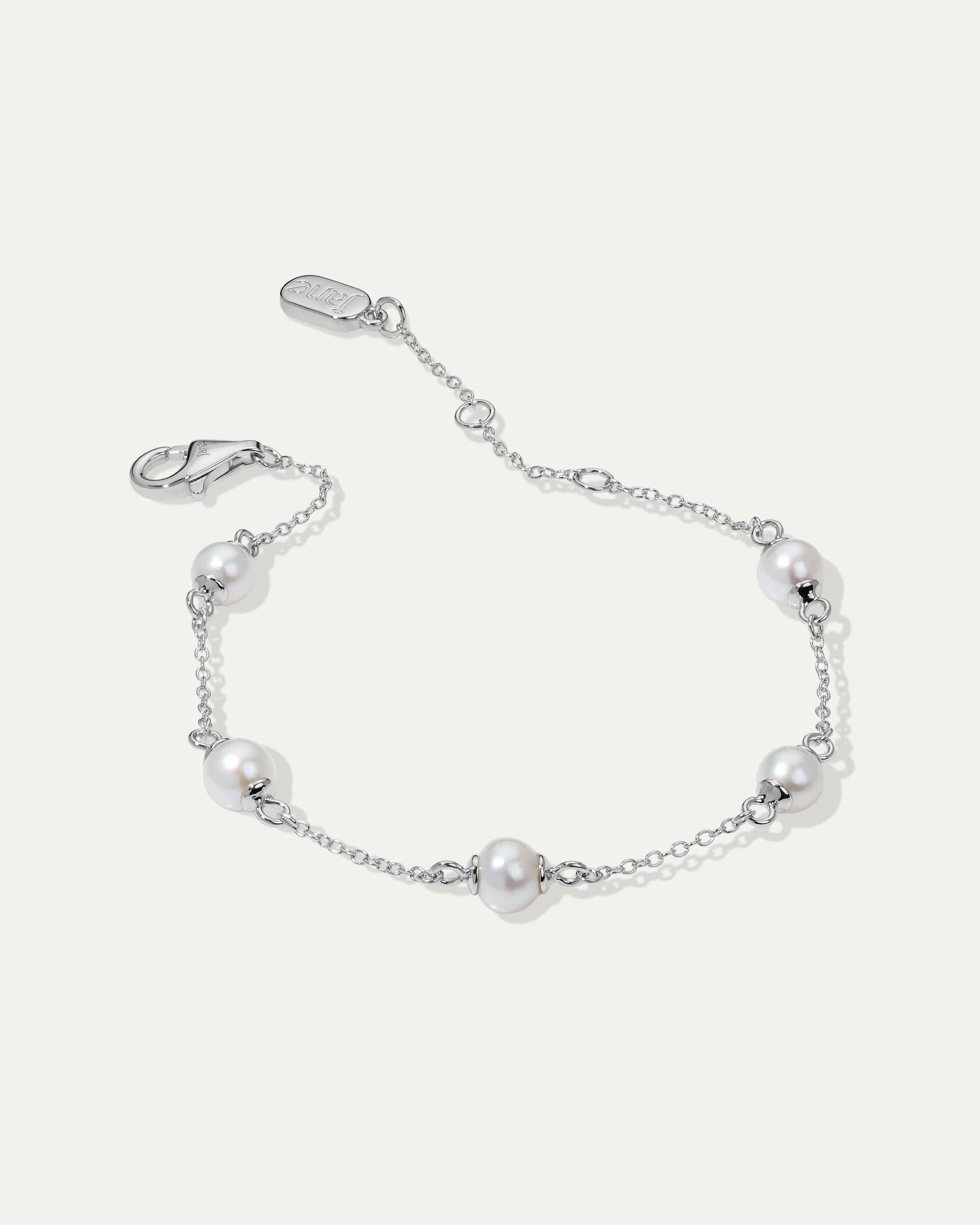 Jane Everyday™ Cultured Freshwater Pearl Station Bracelet
