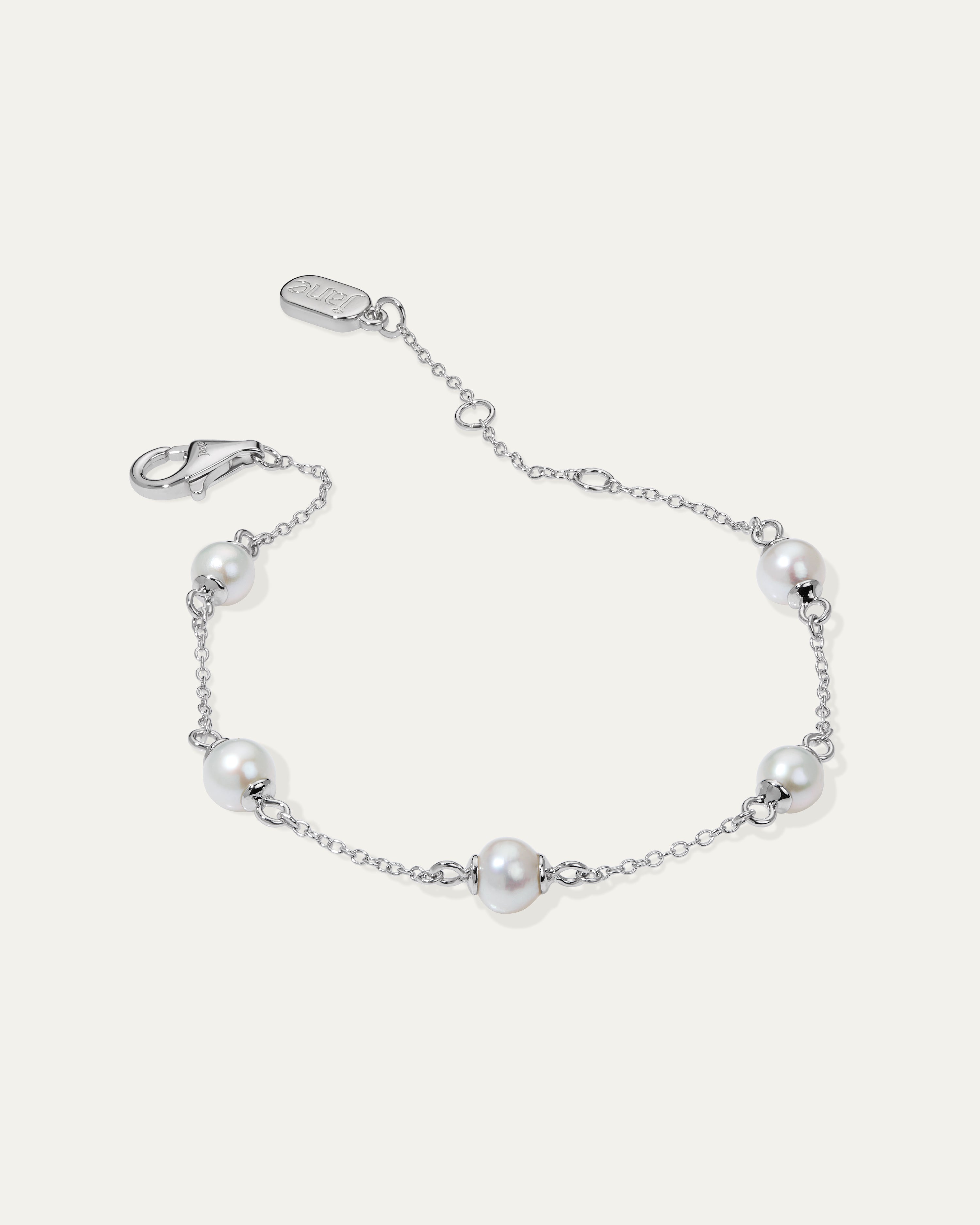 Jane Everyday™ Cultured Freshwater Pearl Station Bracelet