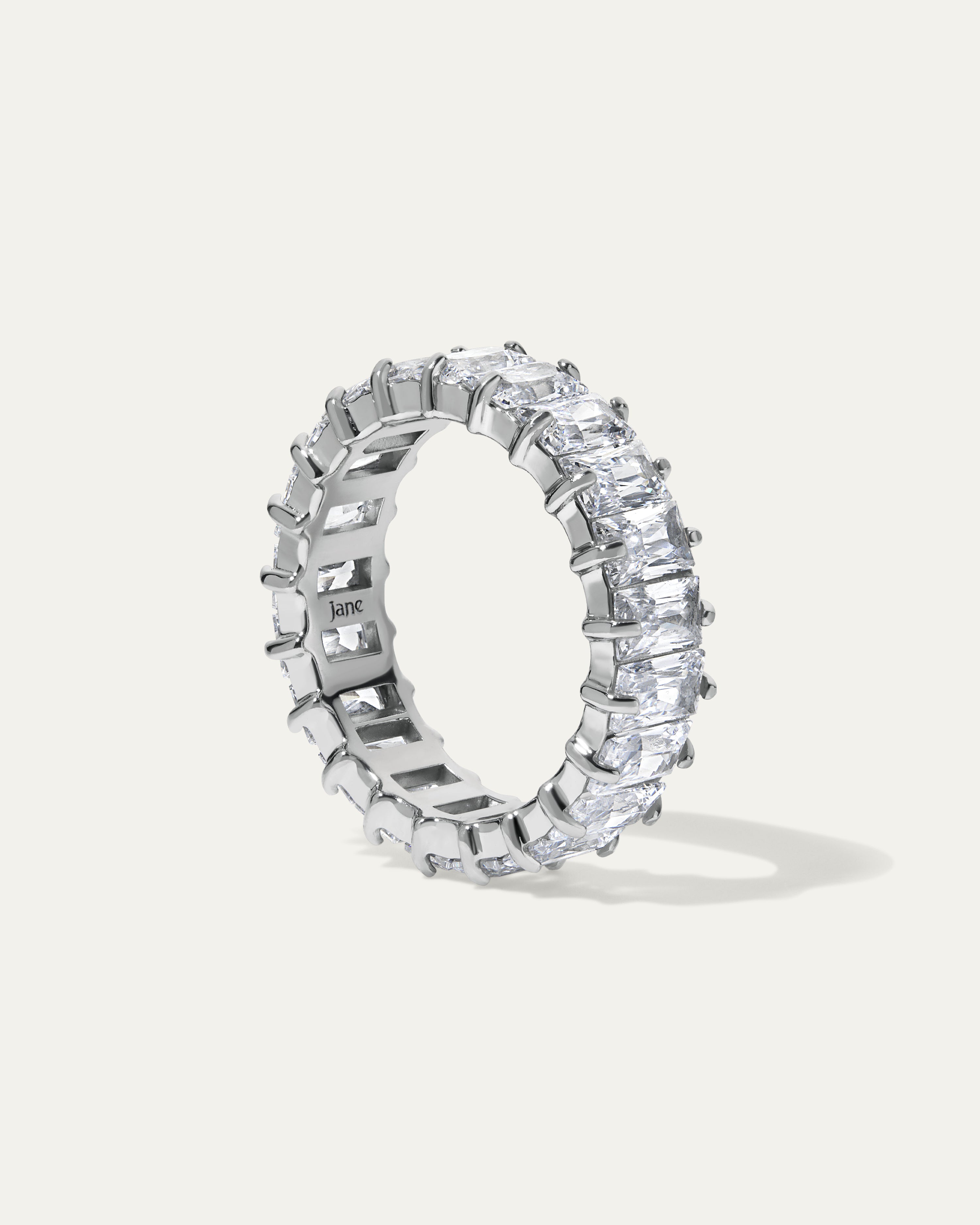 Jane Everyday™ Comfort Baguette Eternity Band