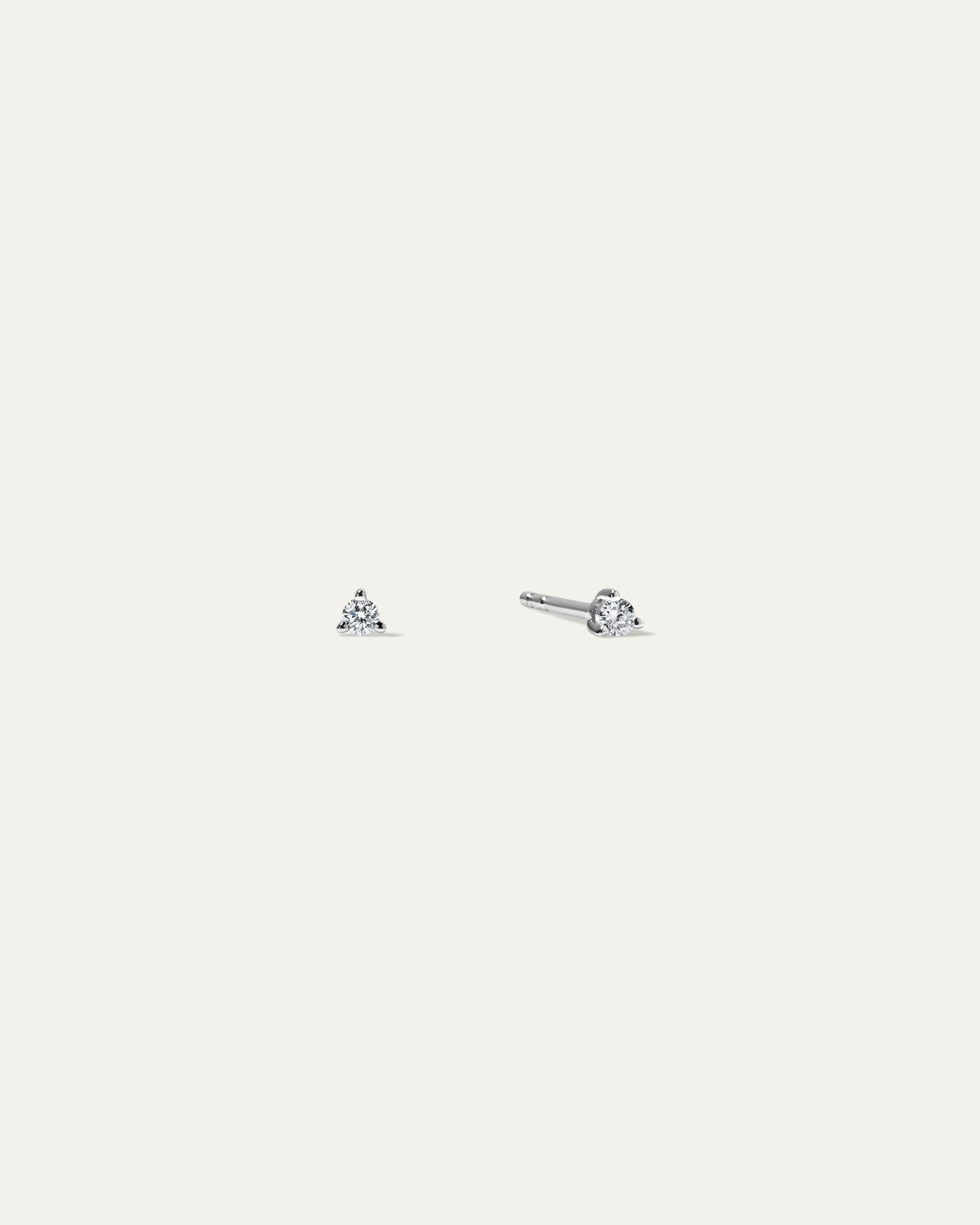 Tiny Diamond Comfort Studs™