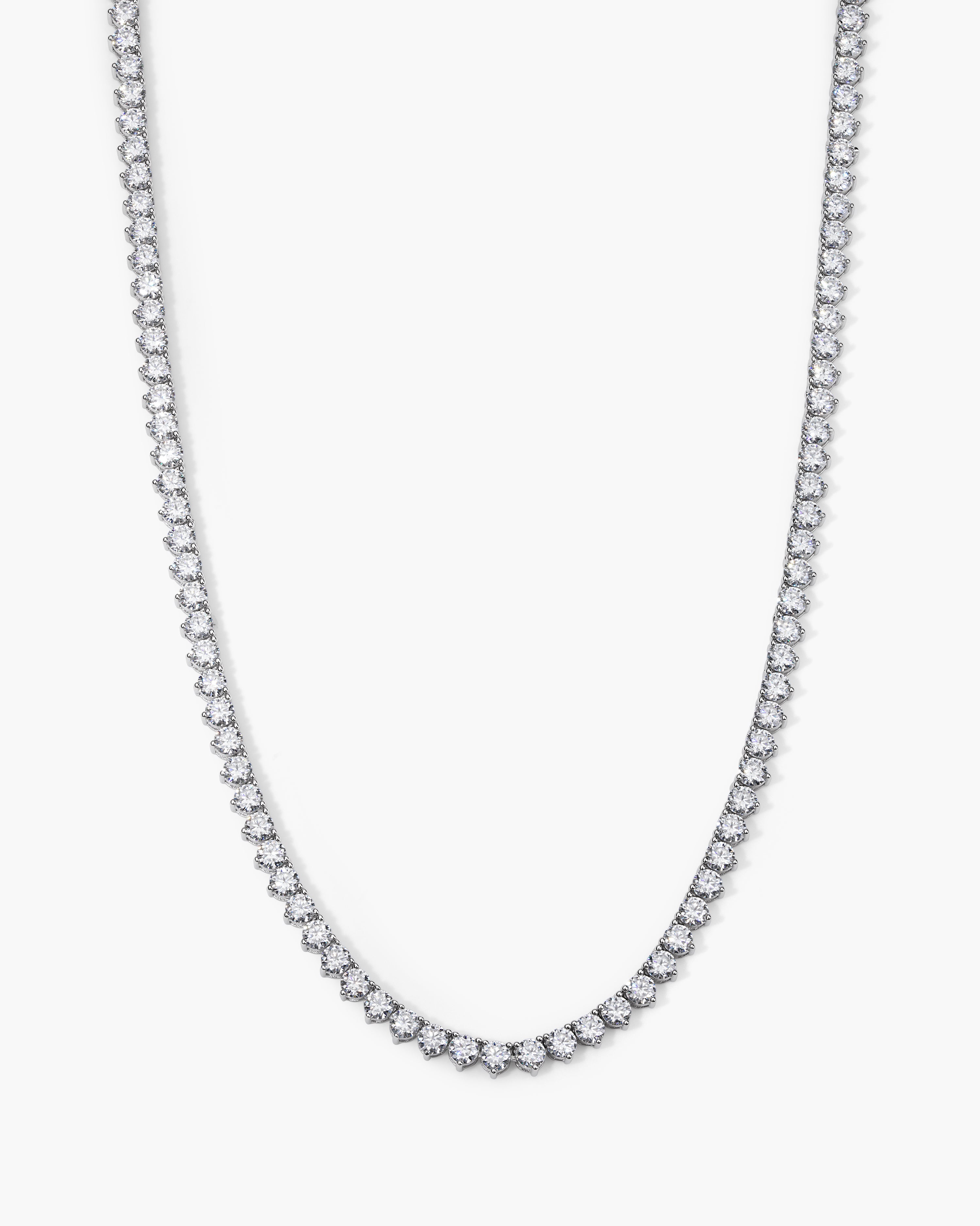 Jane Everyday™ Three-Prong Tennis Necklace