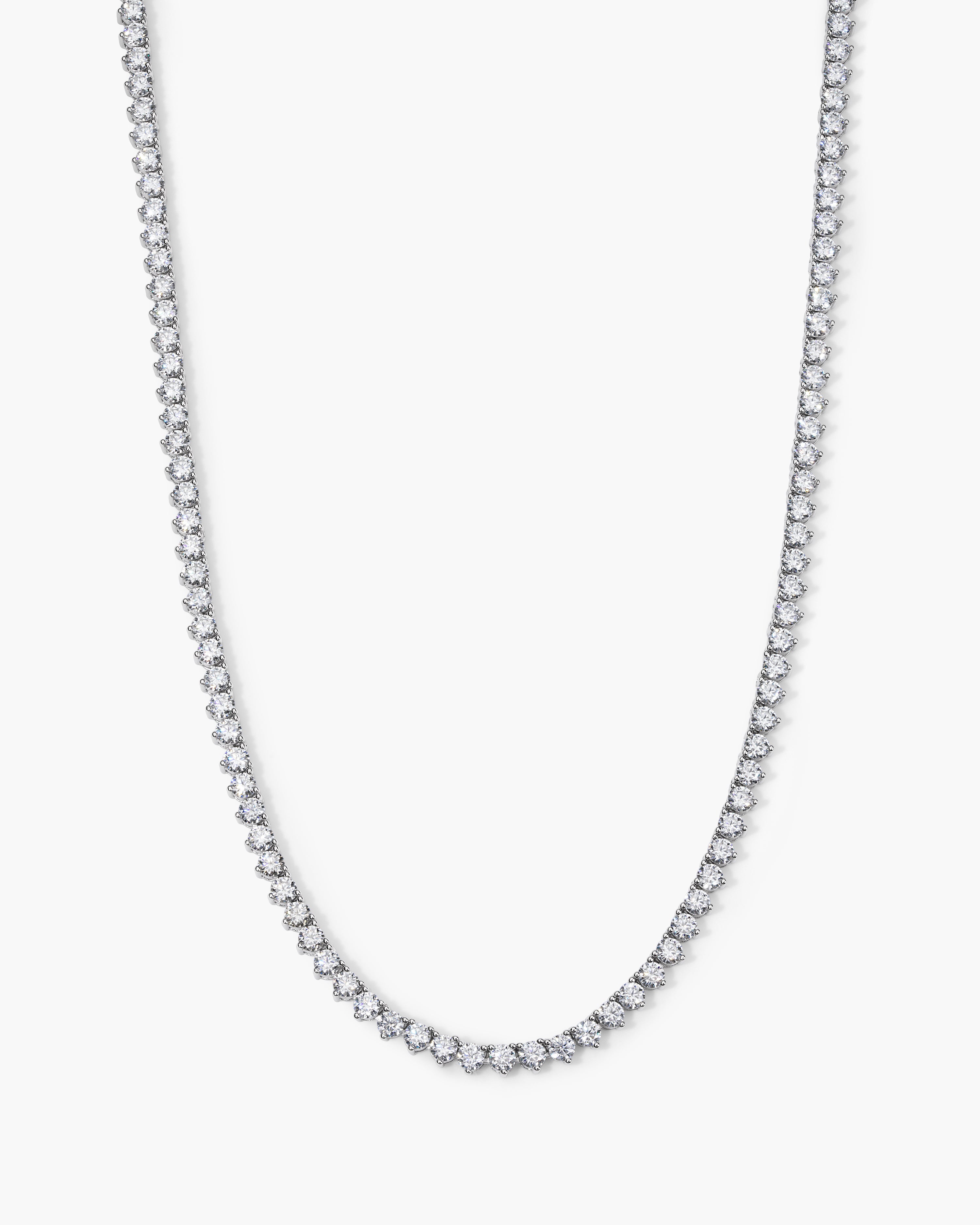 Jane Everyday™ Three-Prong Tennis Necklace