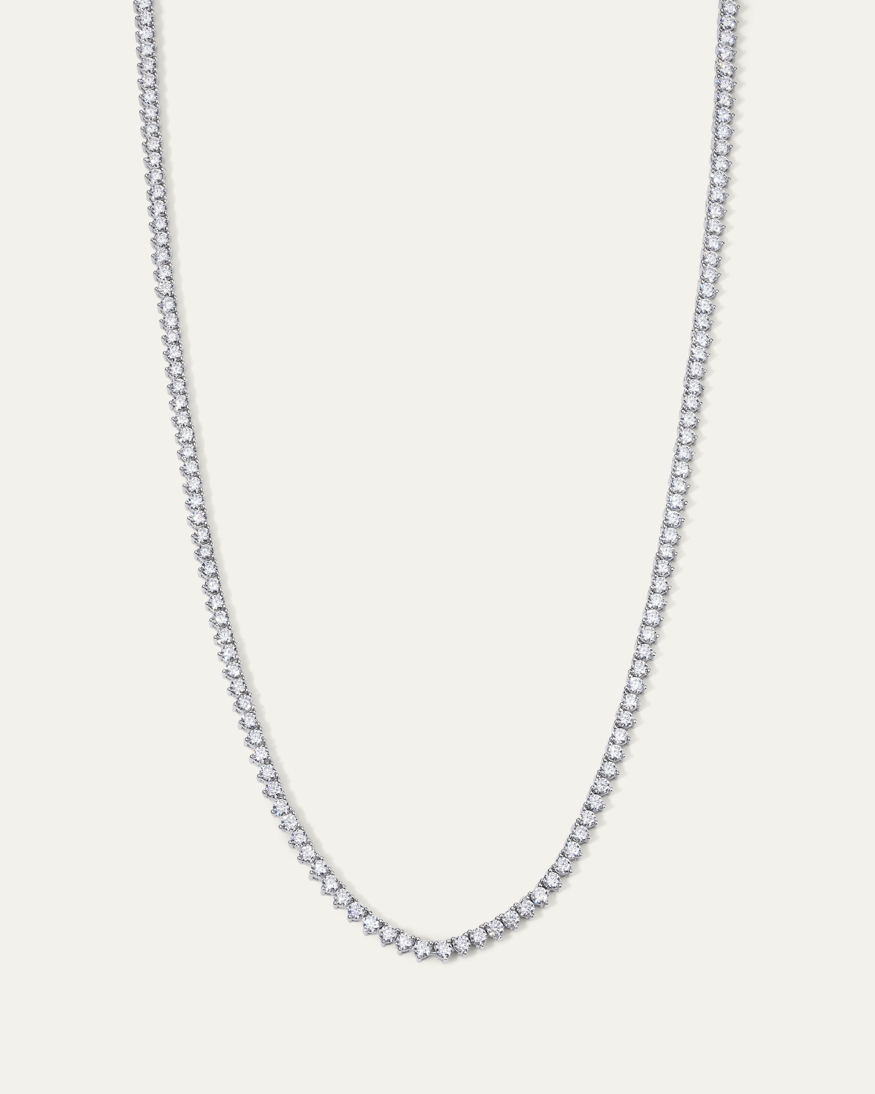 Jane Everyday™ Three-Prong Tennis Necklace