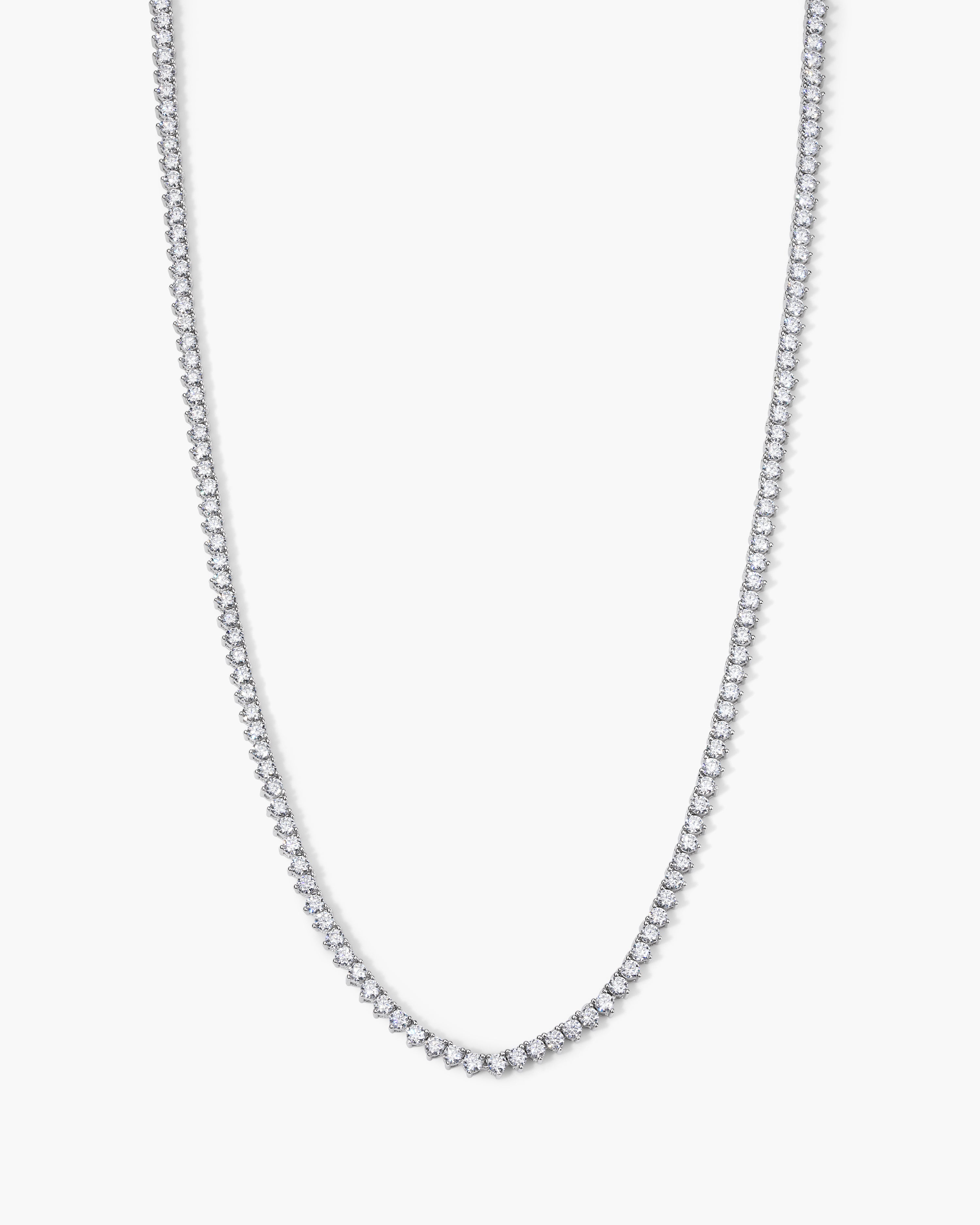 Jane Everyday™ Three-Prong Tennis Necklace