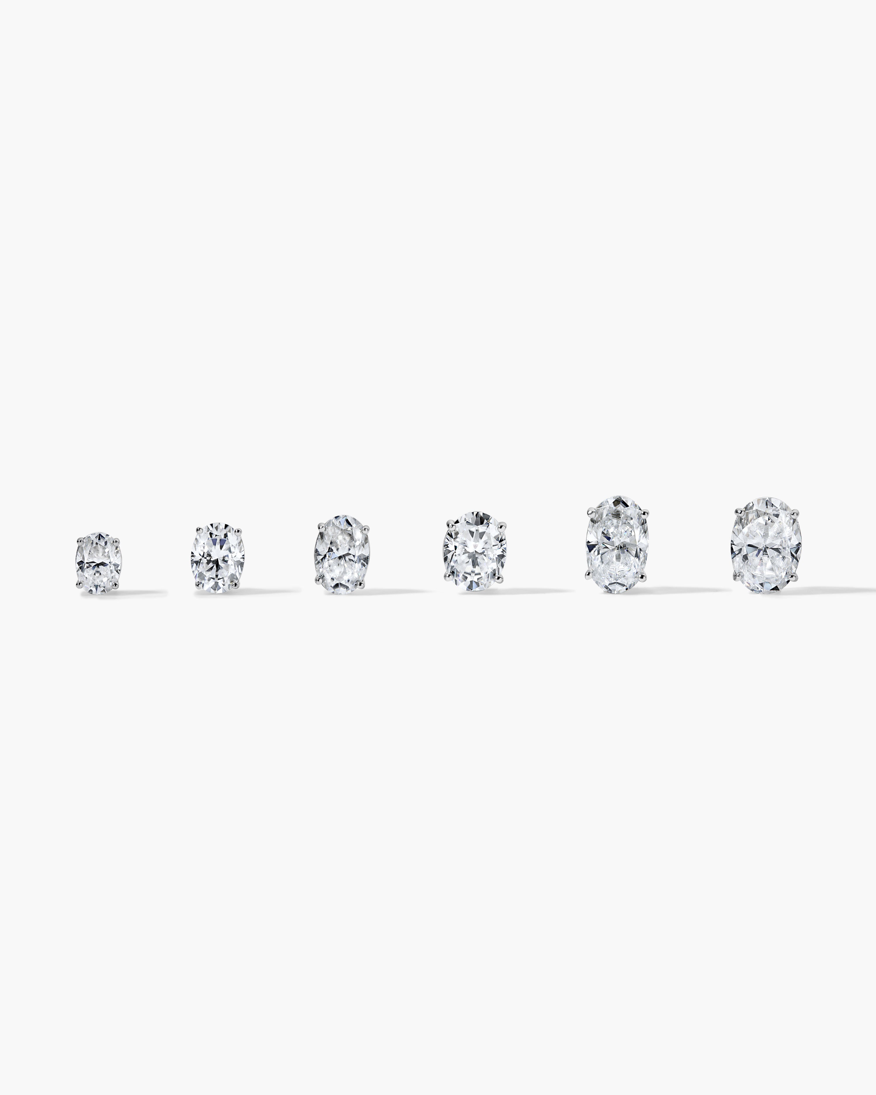 Oval Diamond Comfort Studs™