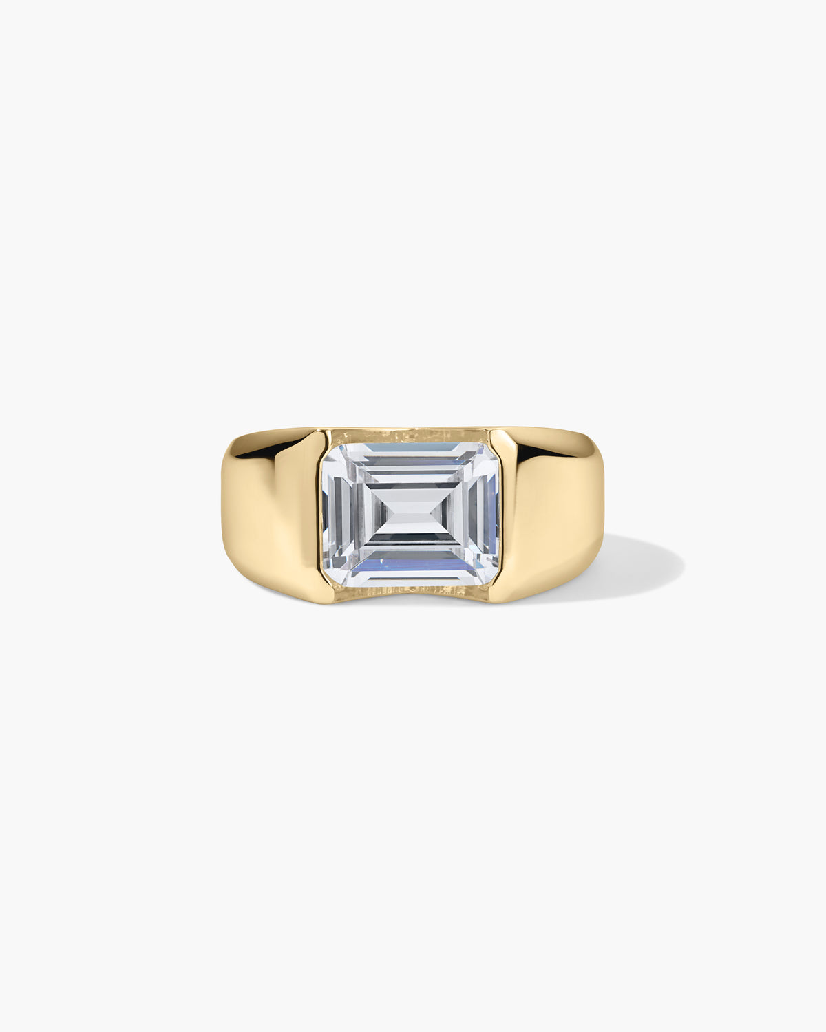 Blair™ Asscher Signet Ring