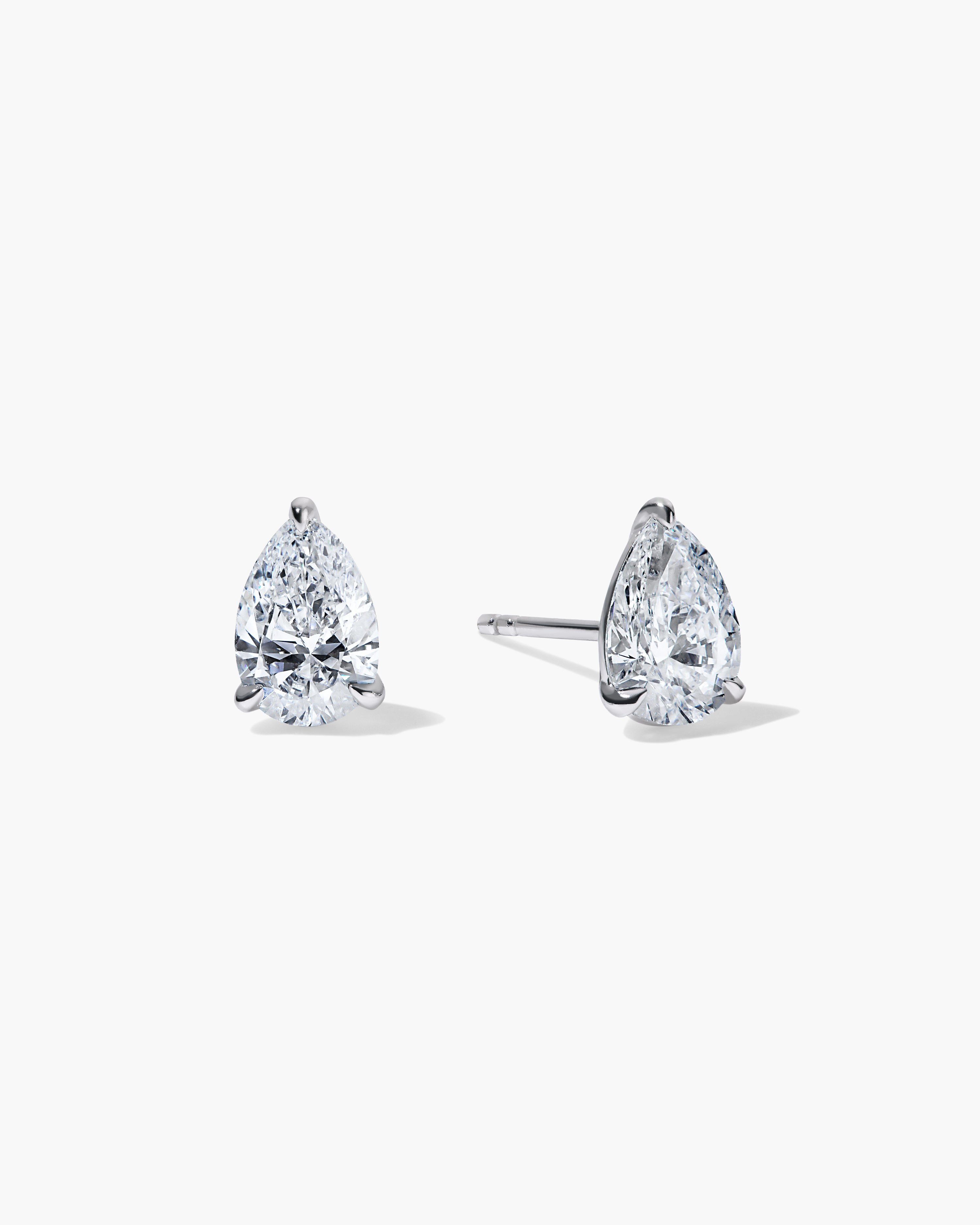 Pear Diamond Comfort Studs™