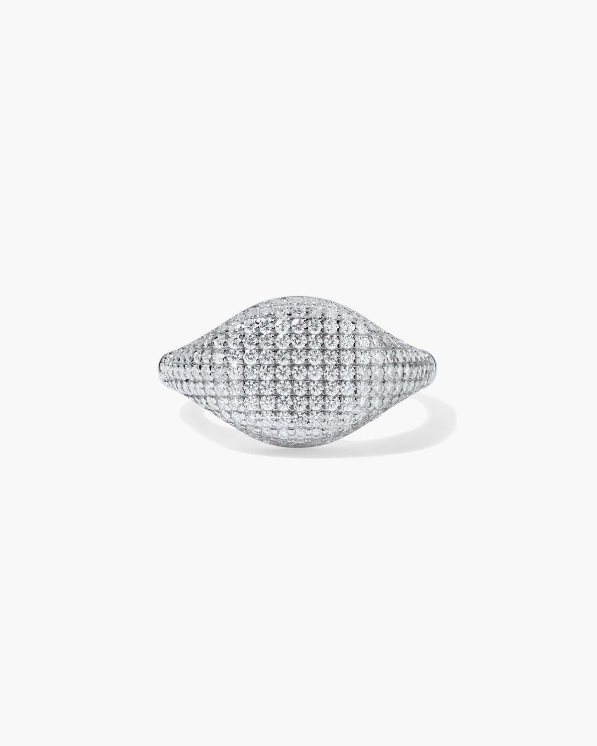 Pavé Signet Pinky Ring