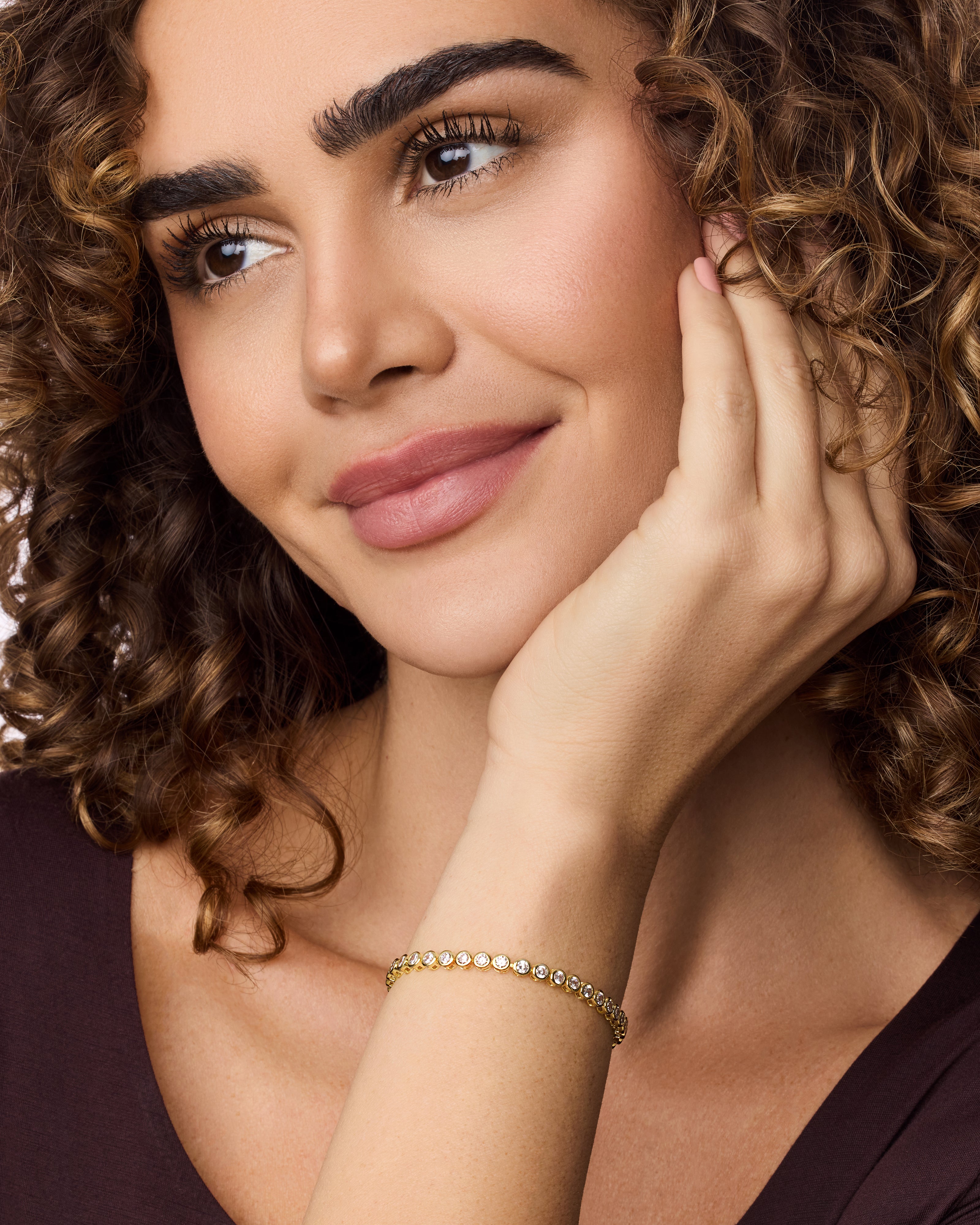 The Charlotte Bezel Tennis Bracelet