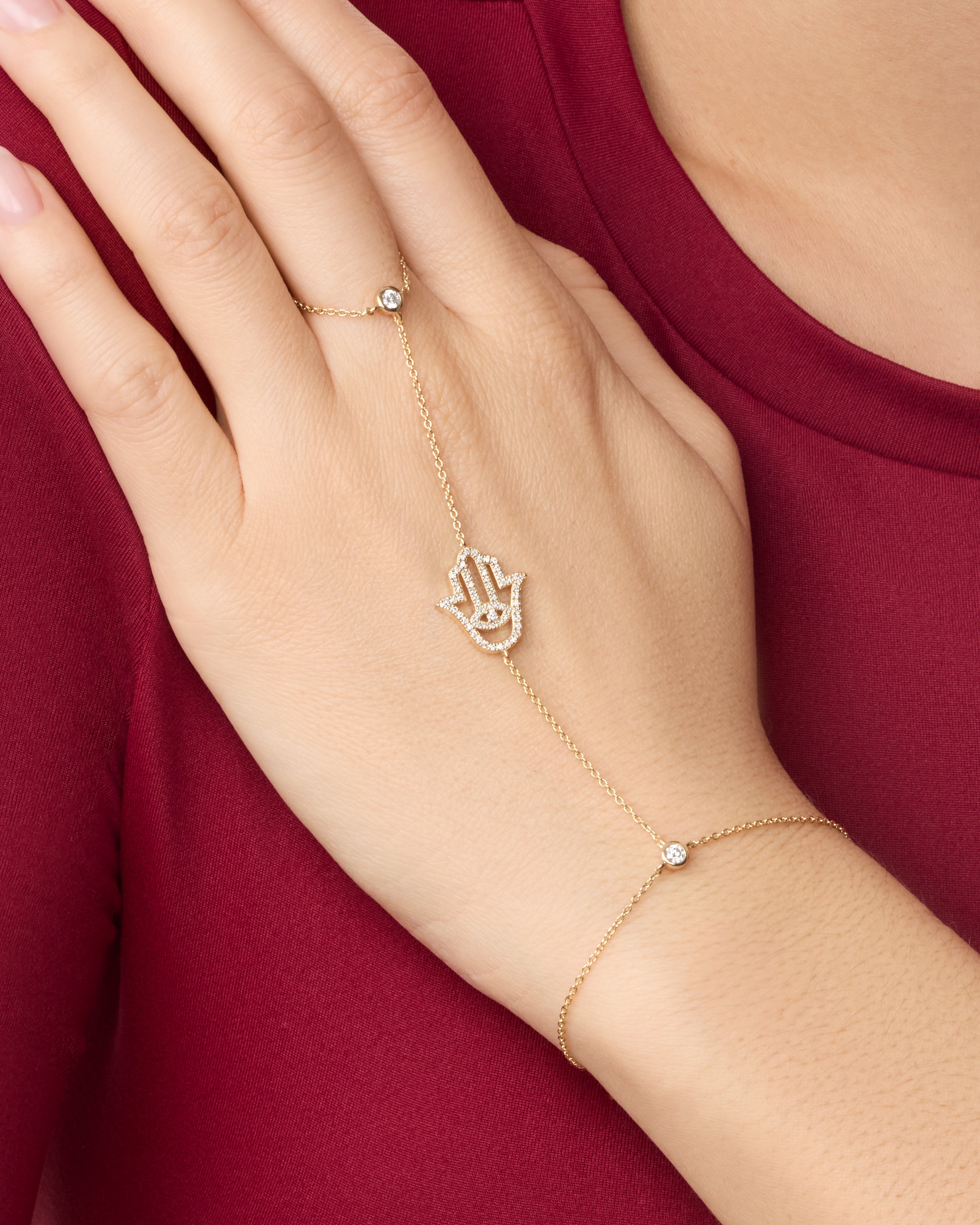 Hamsa Hand Chain