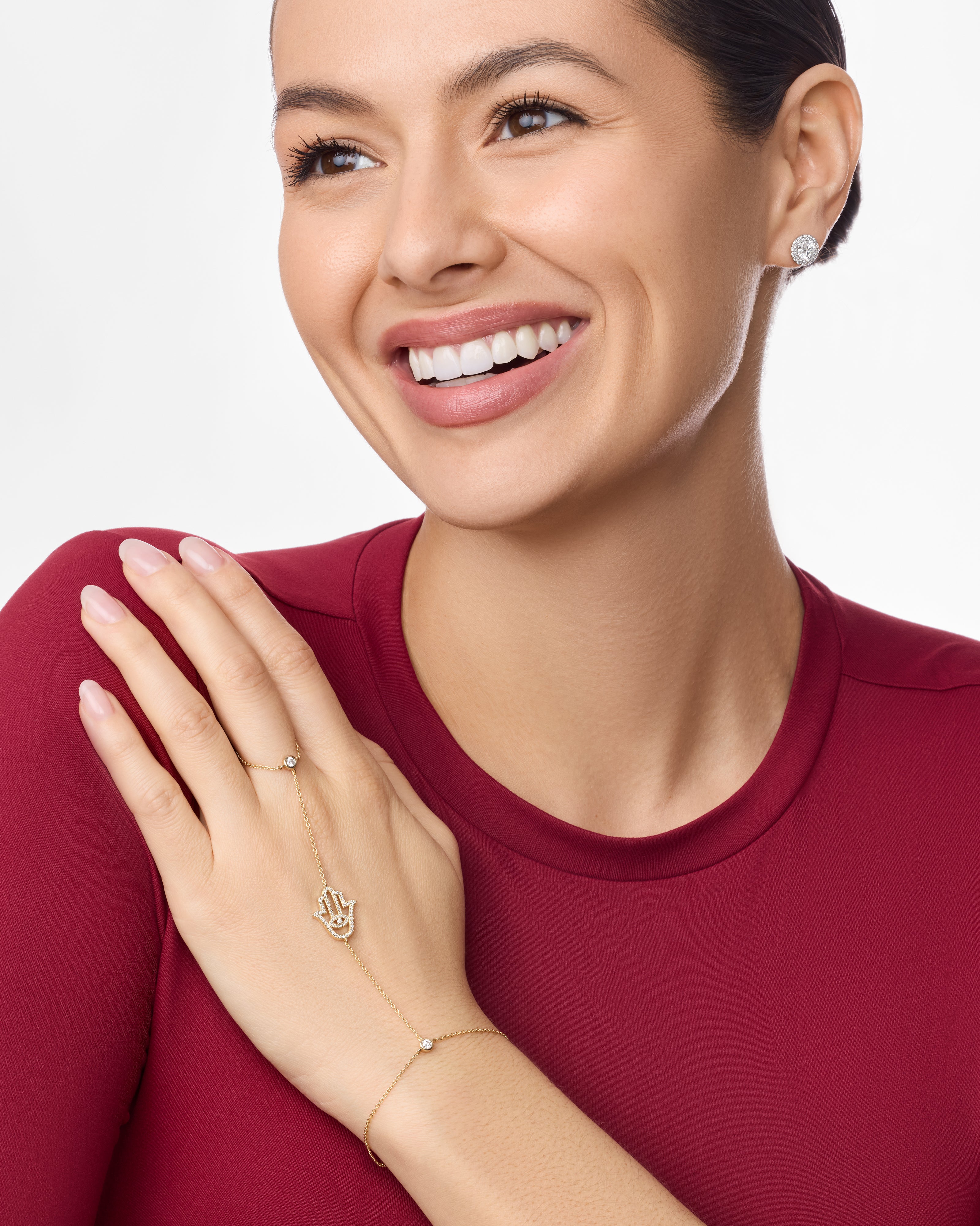 The Hamsa Hand Chain