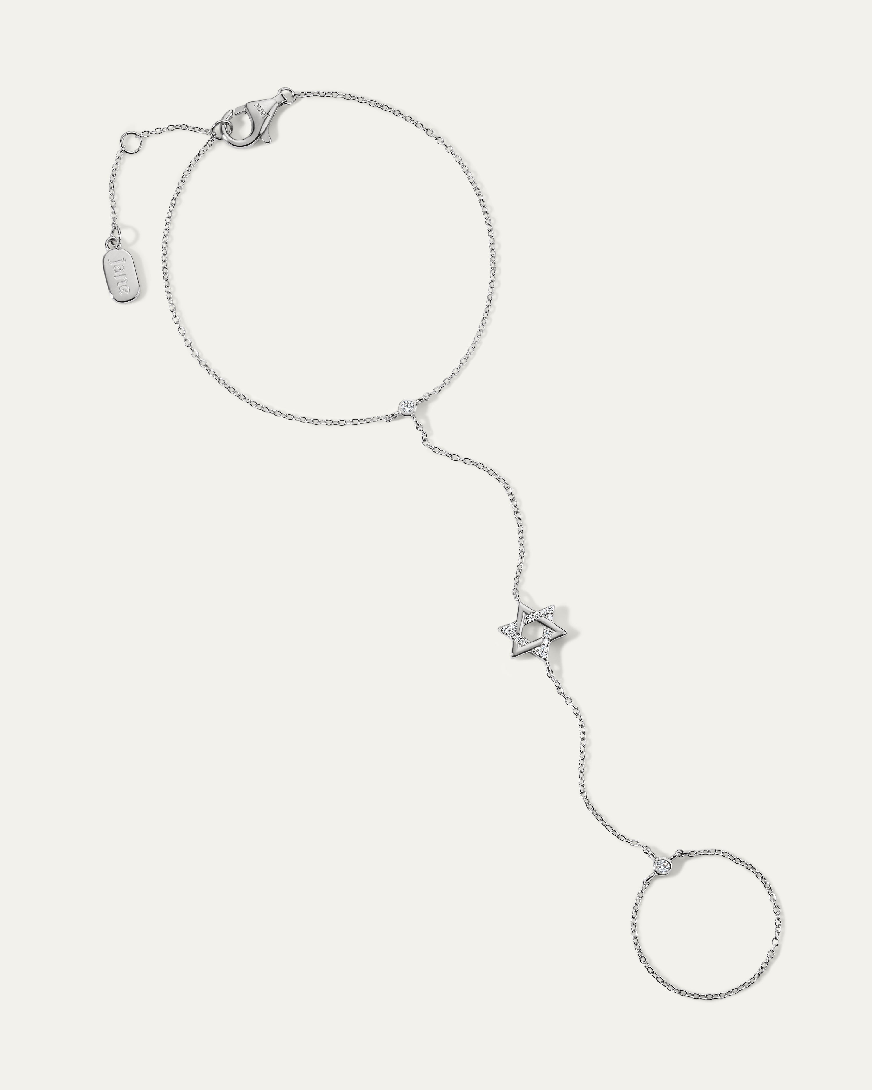 Original Star of David Hand Chain