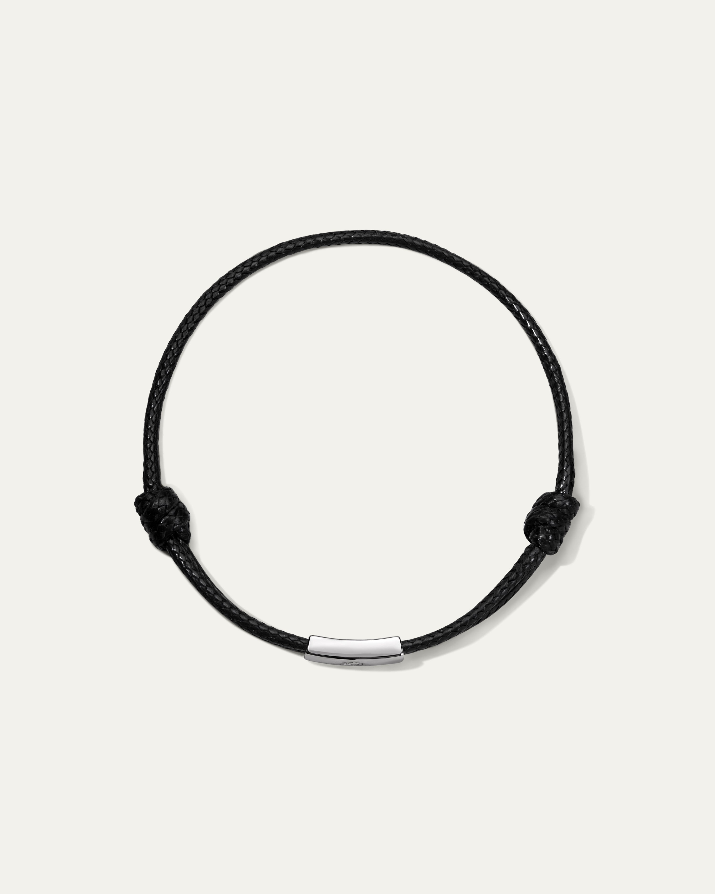 Star of David Bar Cord Bracelet