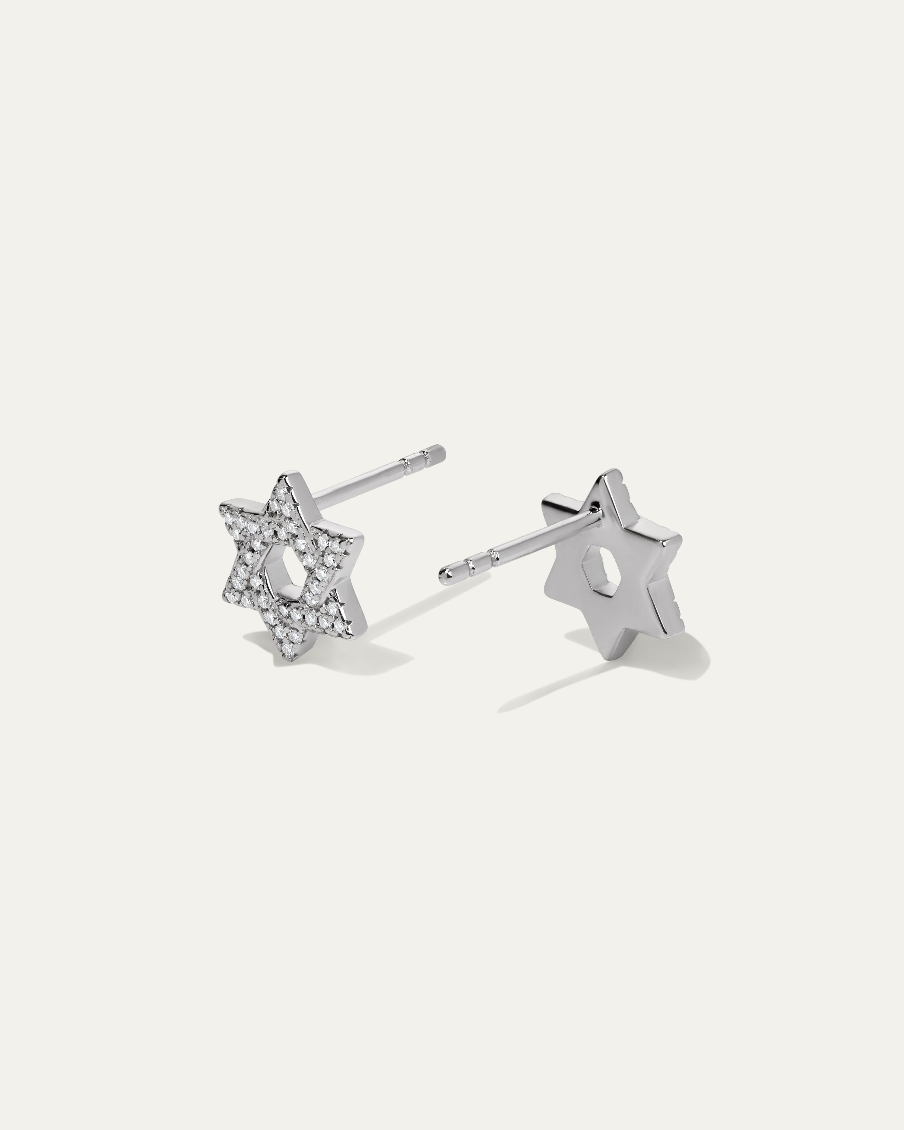 Sarah Star of David Earrings
