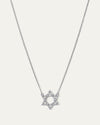 Star of David Baguette Necklace