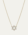 Star of David Baguette Necklace