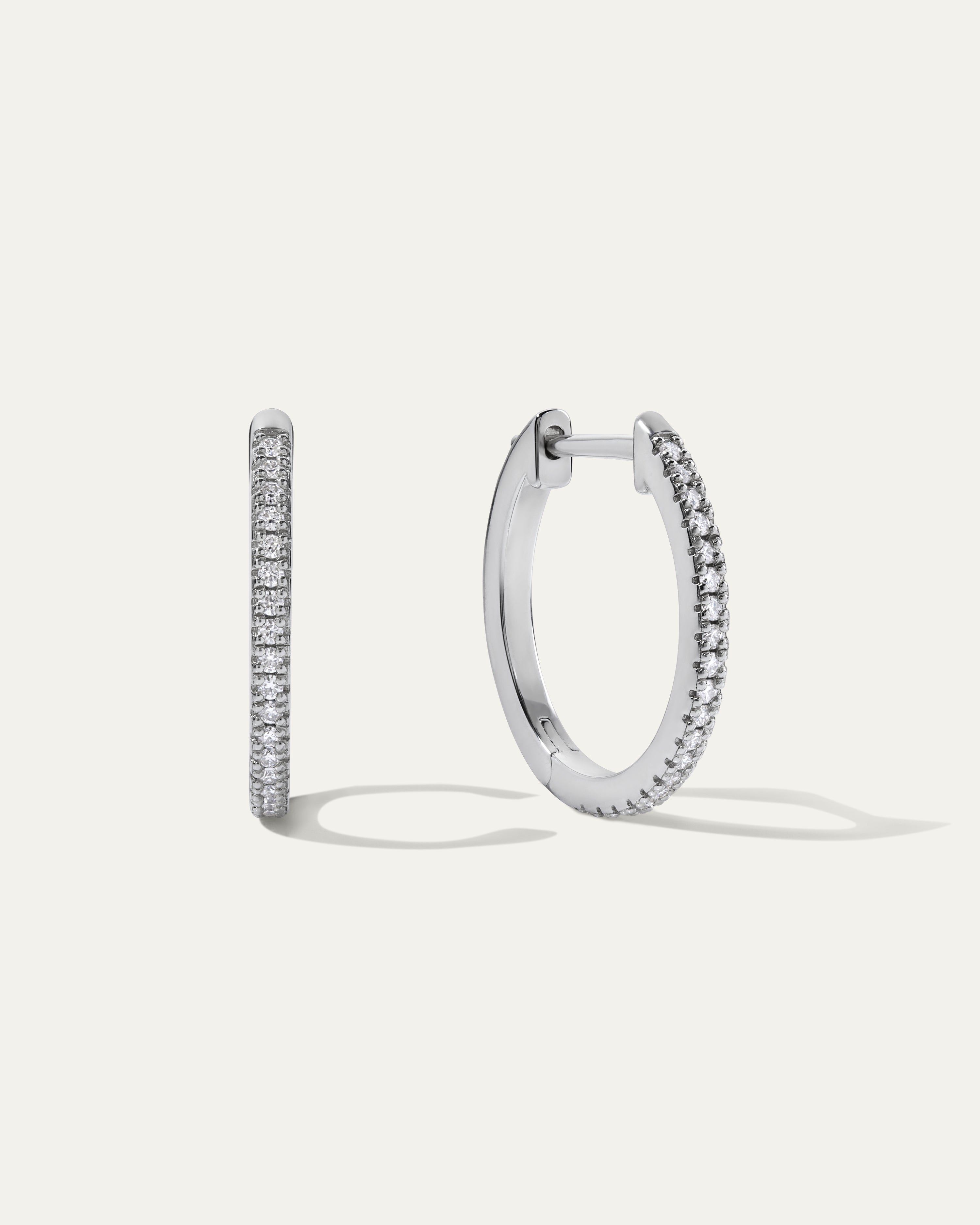 Jane Everyday™ Huggie Hoops