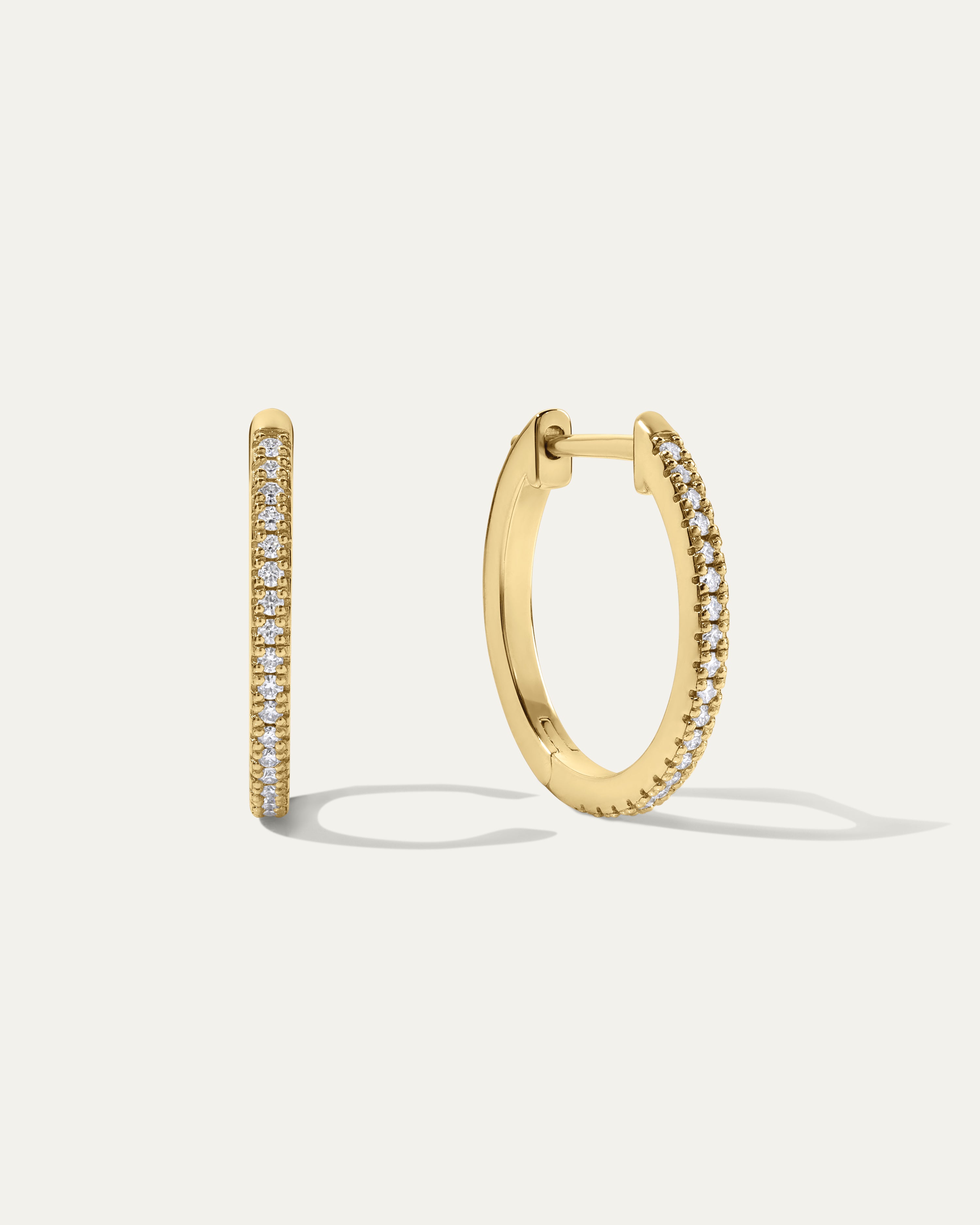 Jane Everyday™ Huggie Hoops