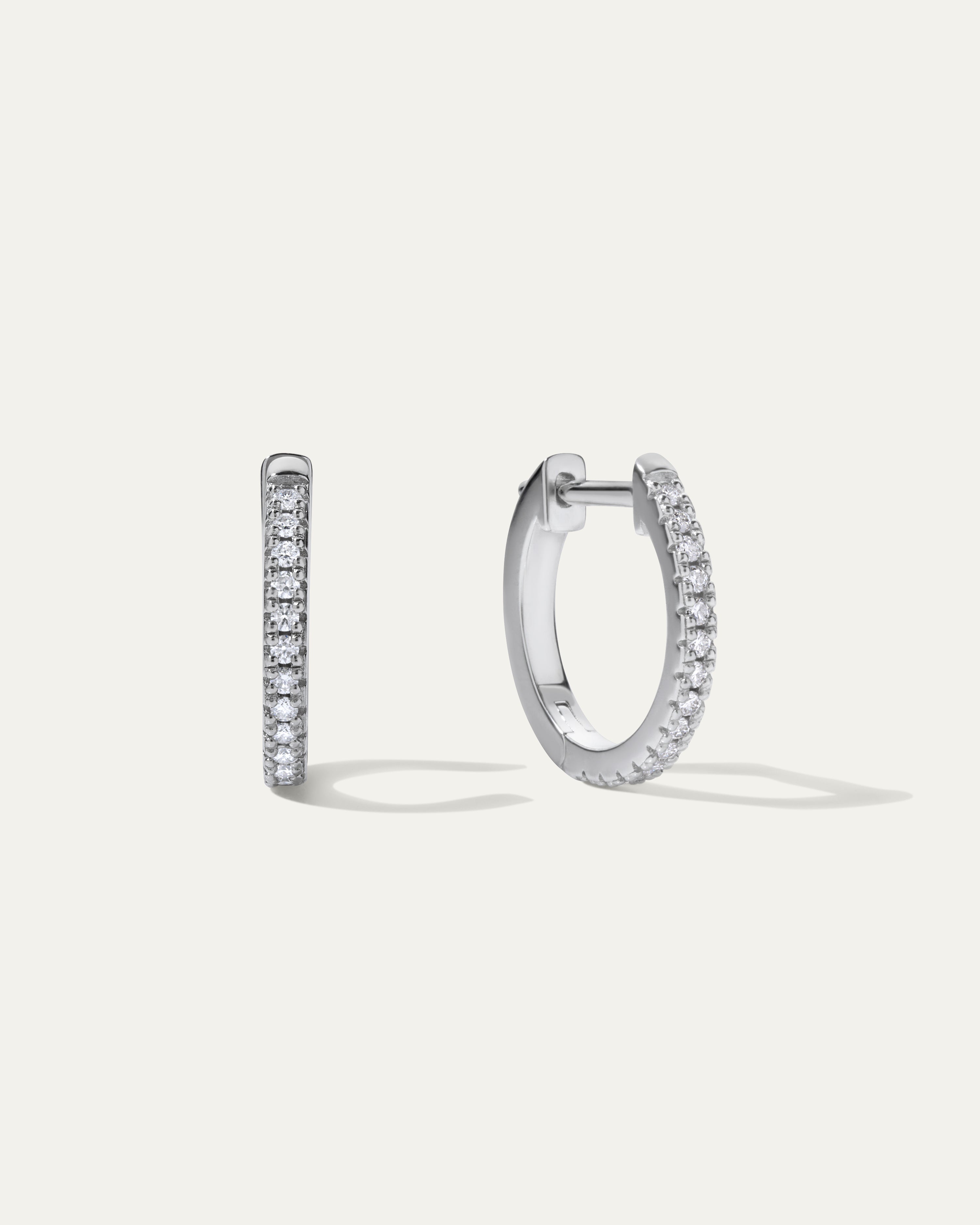 Jane Everyday™ Huggie Hoops