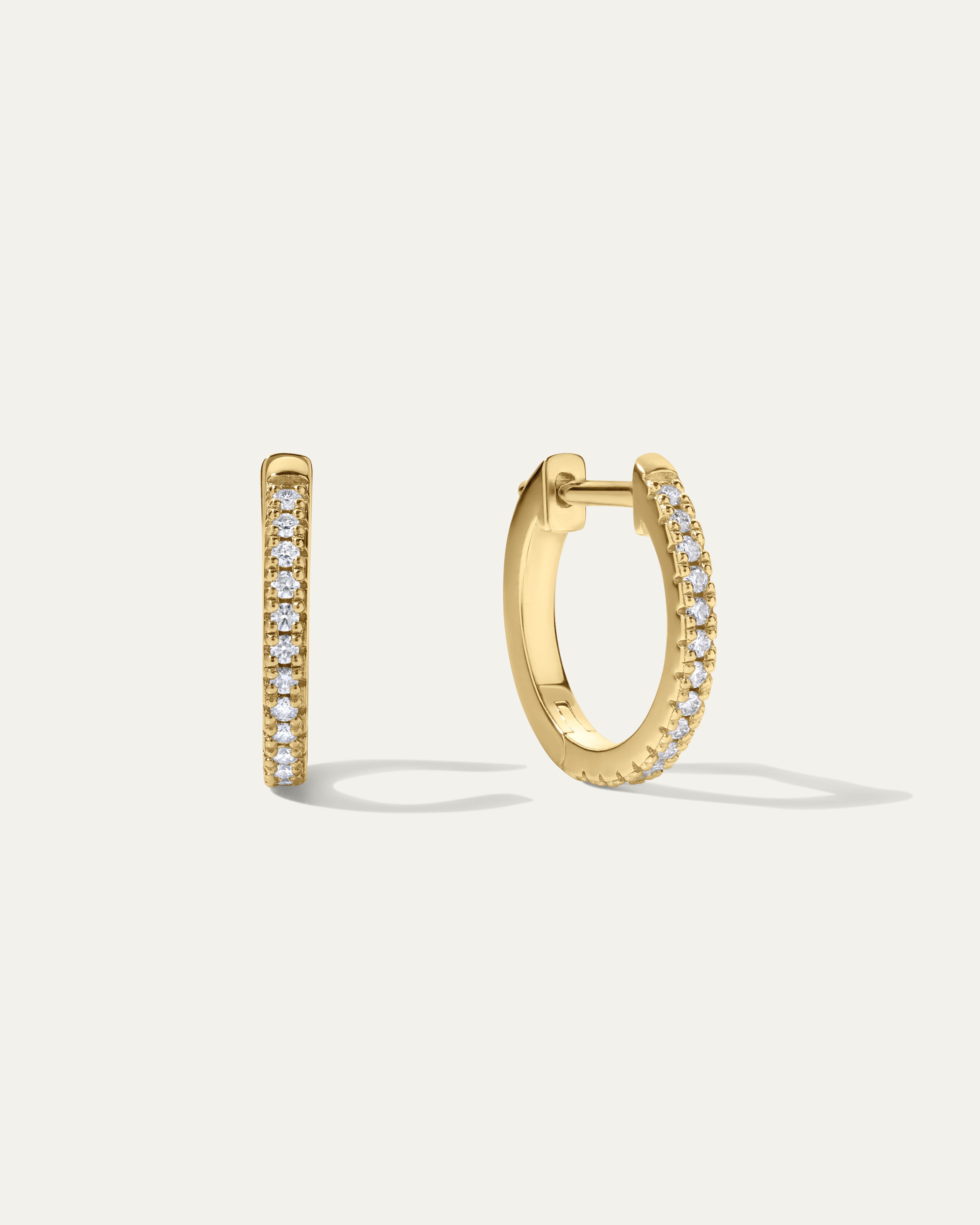 Jane Everyday™ Huggie Hoops