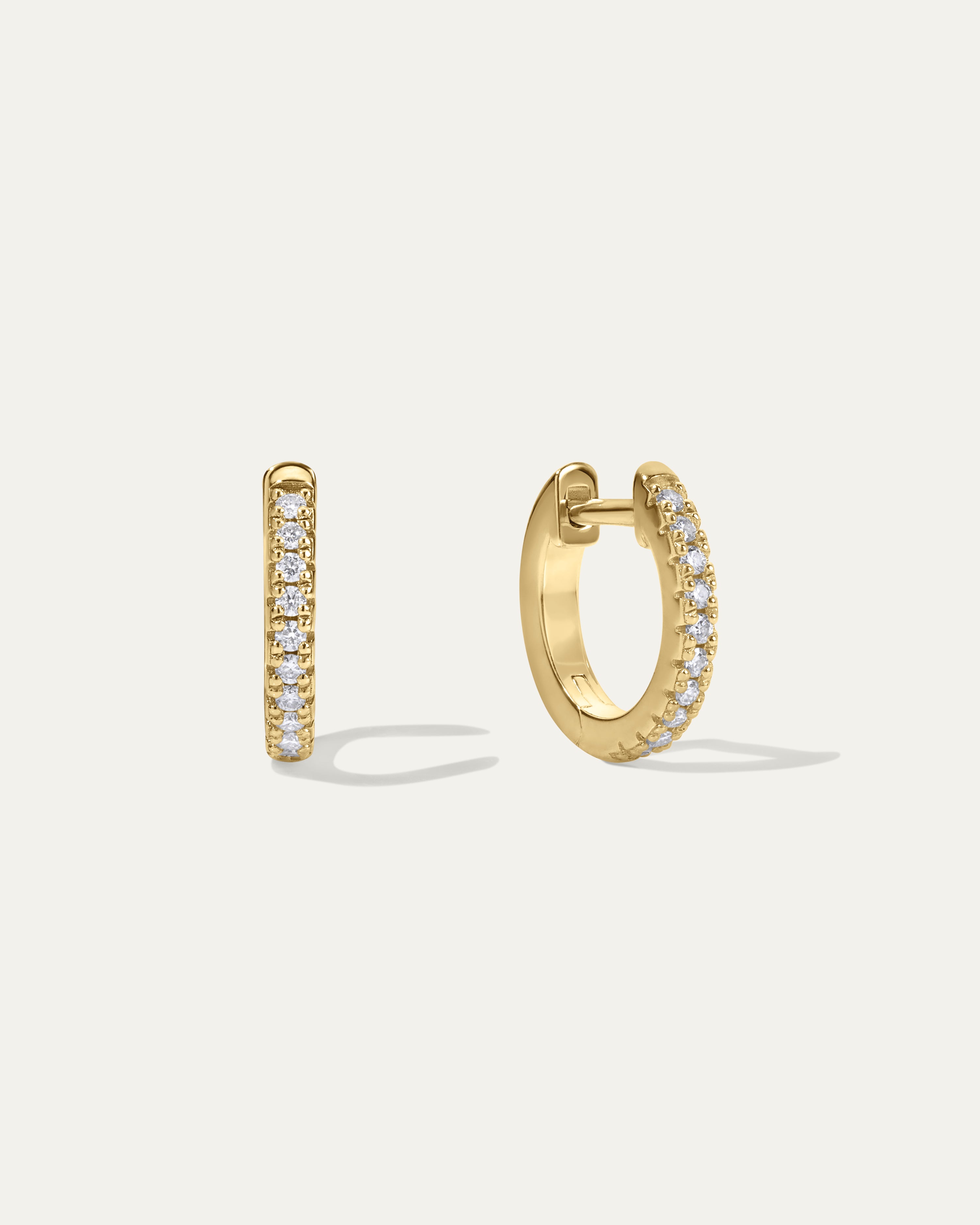 Jane Everyday™ Huggie Hoops