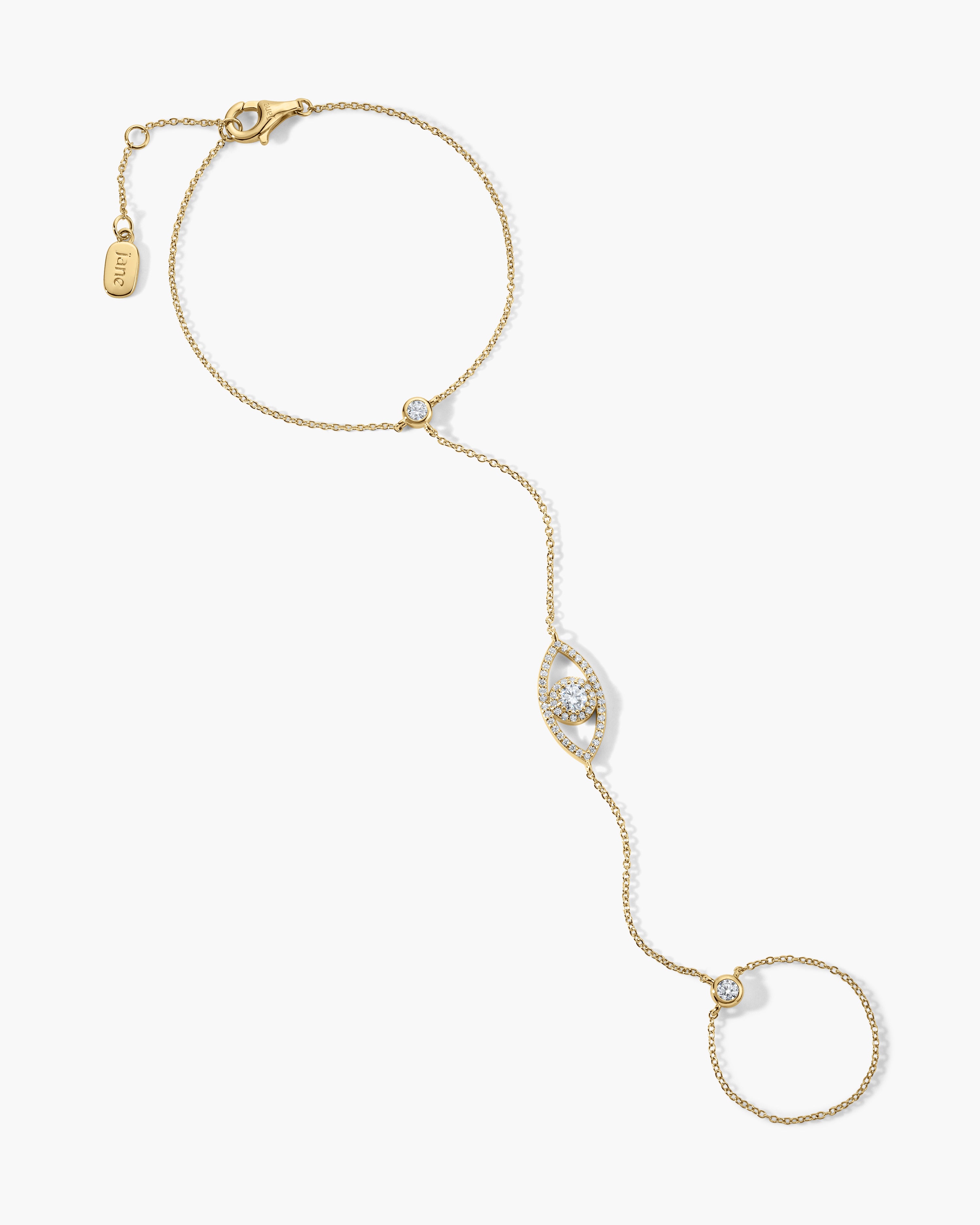 Evil Eye Hand Chain