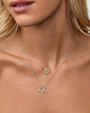 The Star of David Pavé Diamond Necklace