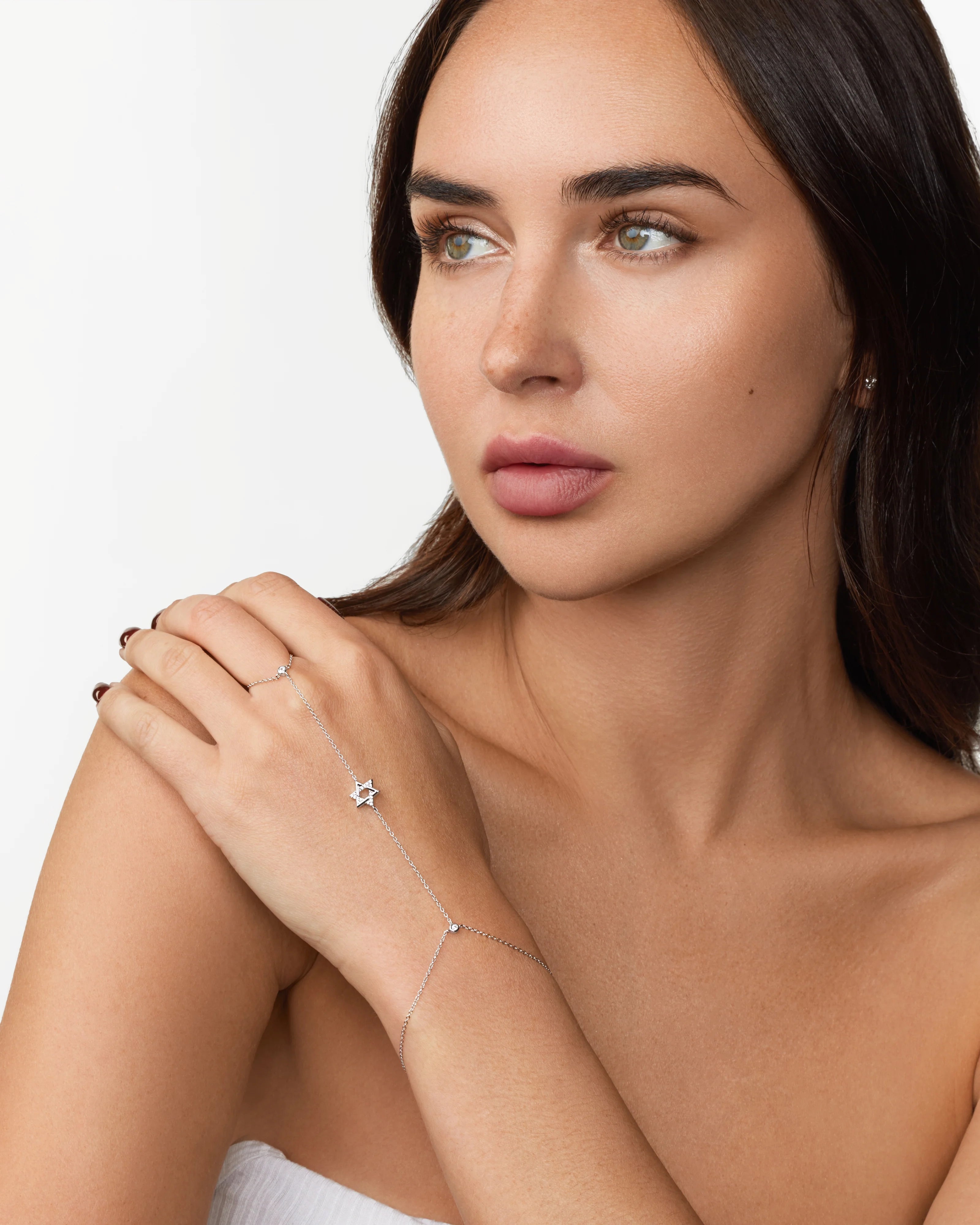 Original Star of David Hand Chain