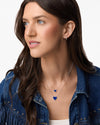 Jane My Heart™ Lapis Diamond Necklace