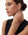 Charlotte Bezel Tennis Bracelet