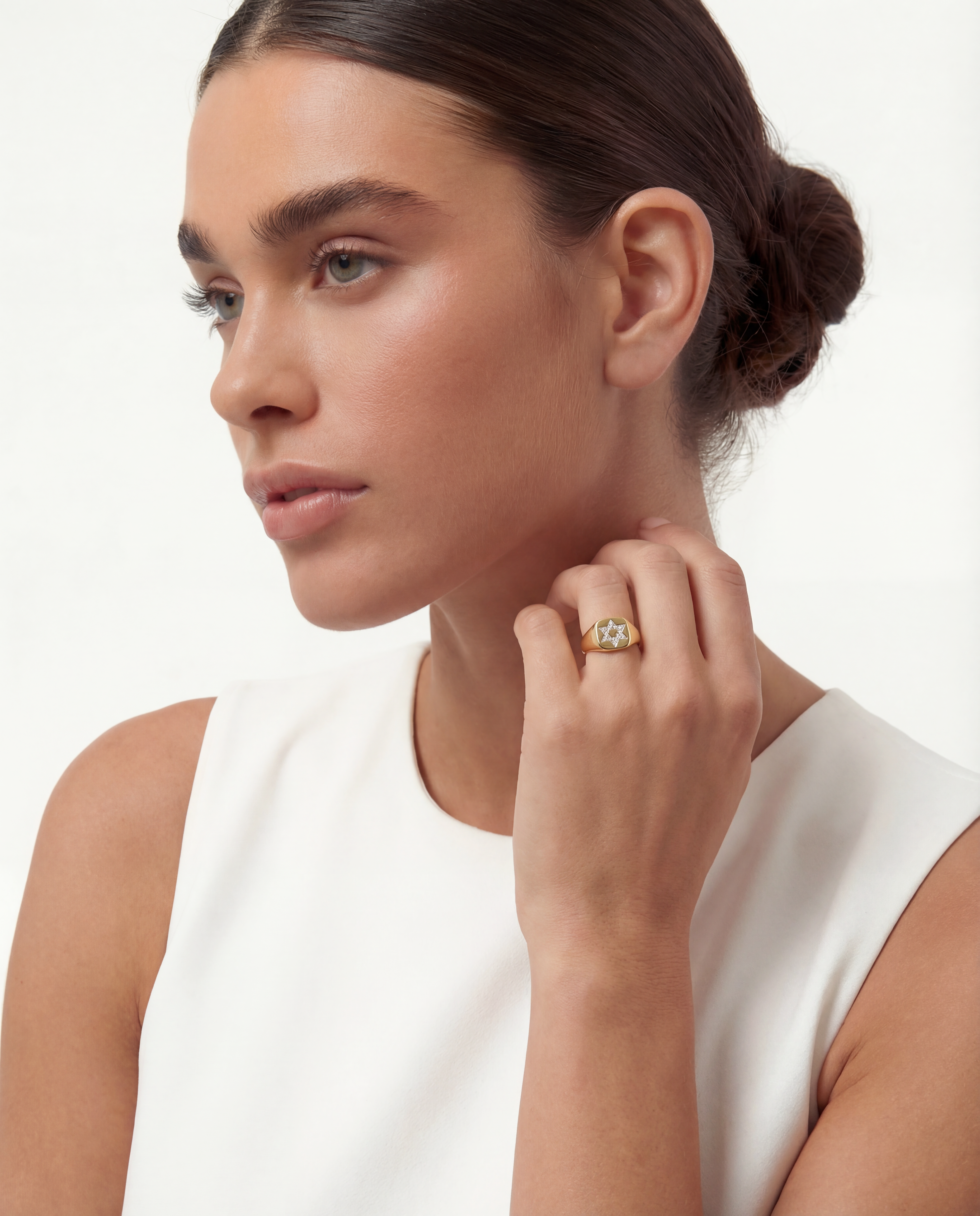 Star of David Signet Ring