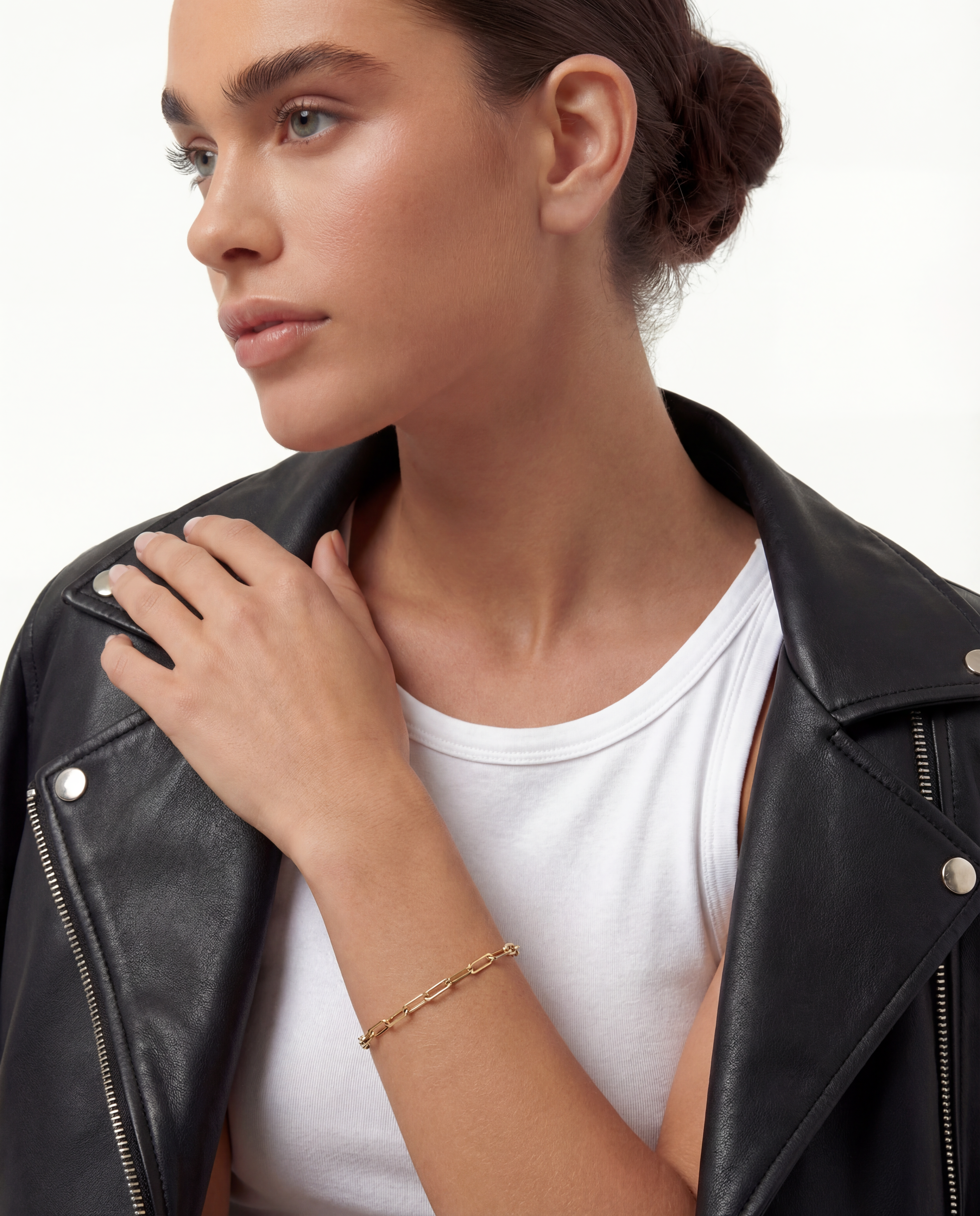 Paperclip Chain Bracelet