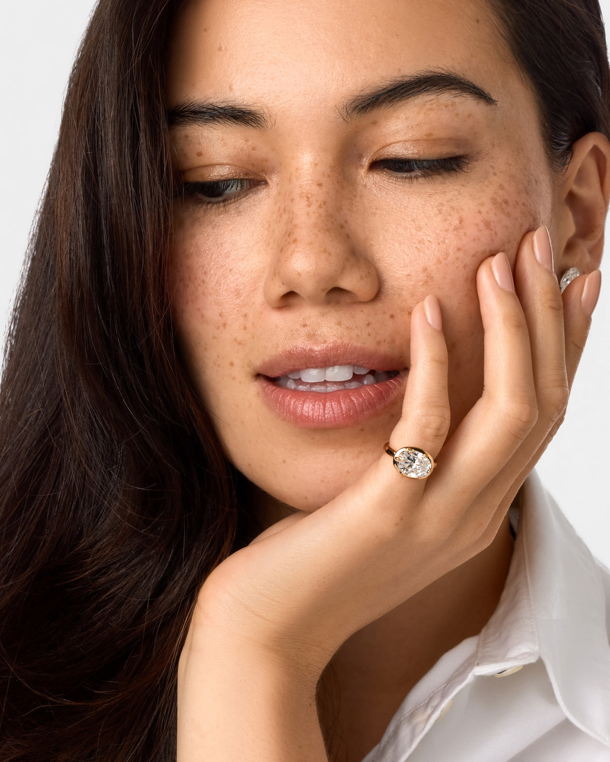 Audrey™ East-West Oval Ring