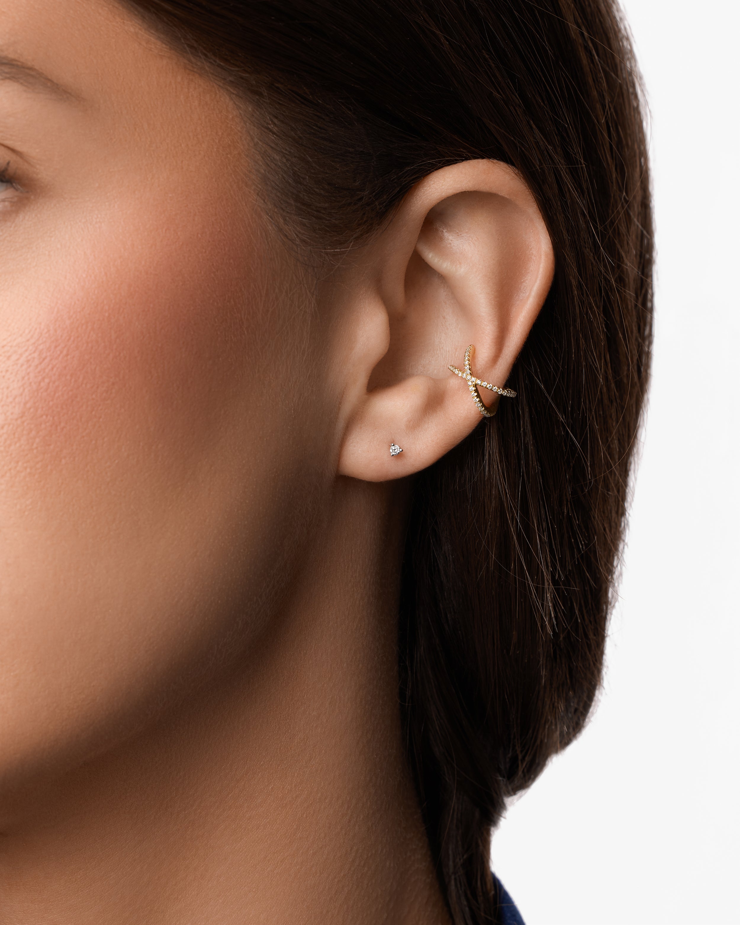 Tiny Diamond Comfort Studs™