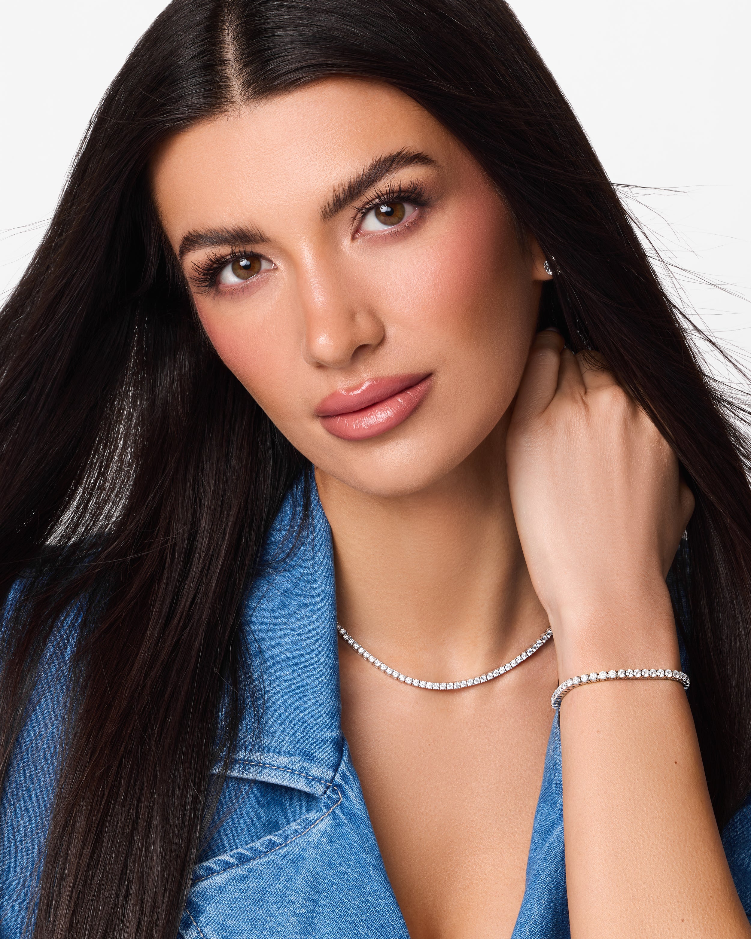 メルシャリ。ENEY：FLOWSV925CHAIN NECKLACEです。 Jane Everyday™ Tennis Necklace | Jane® | Better Jewelry™ by Ellie