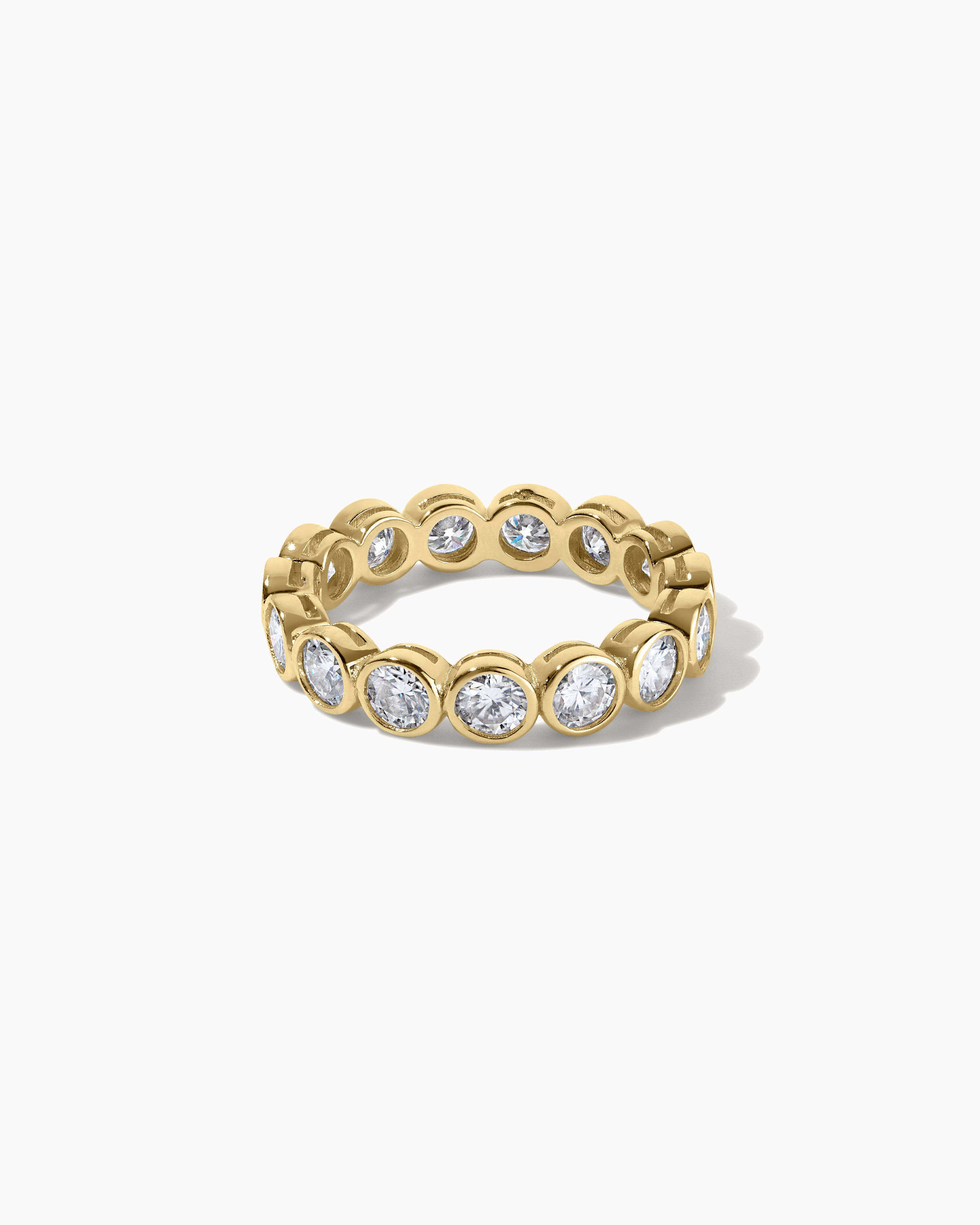 Charlotte™ Round Bezel Eternity Band