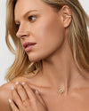 The Star of David Pavé Diamond Necklace