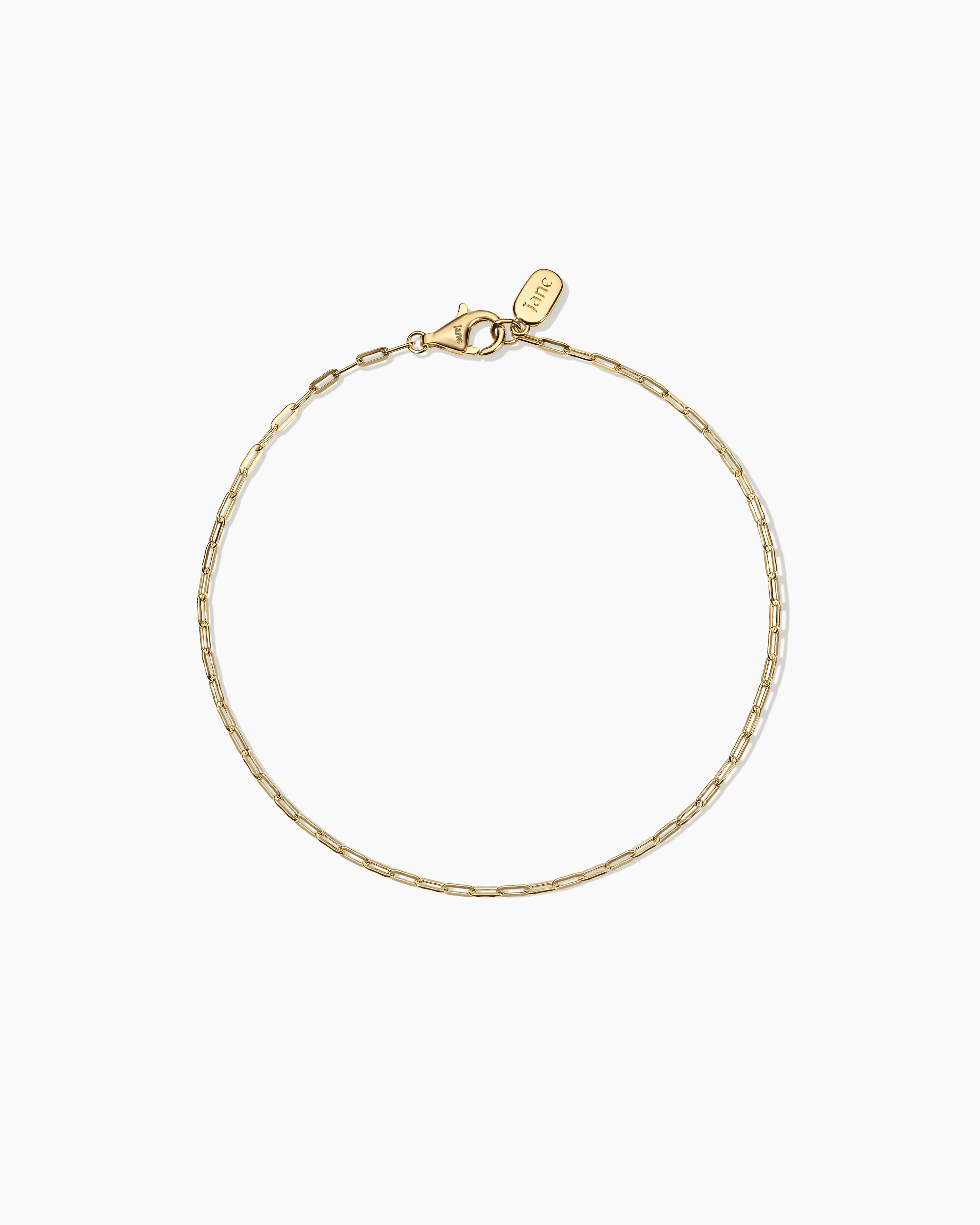 Olivia™ Mini Paperclip Anklet