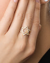 Star of David Dome Ring